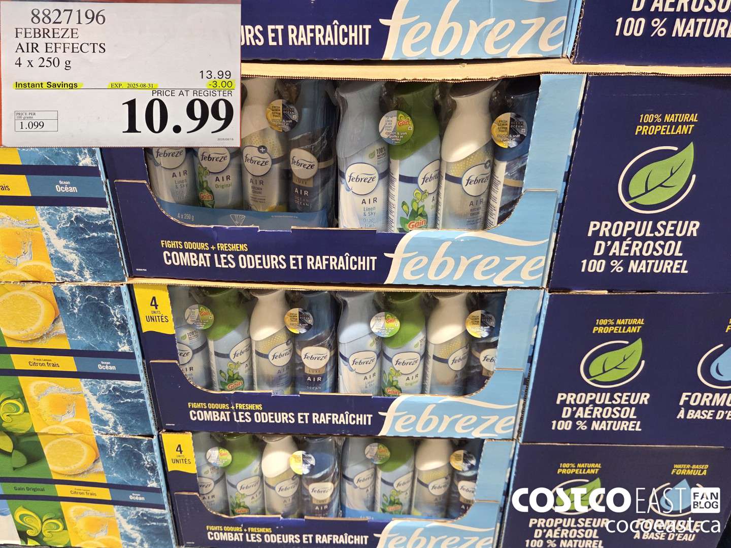 8827196 FEBREZE AIR EFFECTS PACK OF 4 ($3.00 INSTANT SAVINGS EXPIRES ON 2025-08-31) $10.99