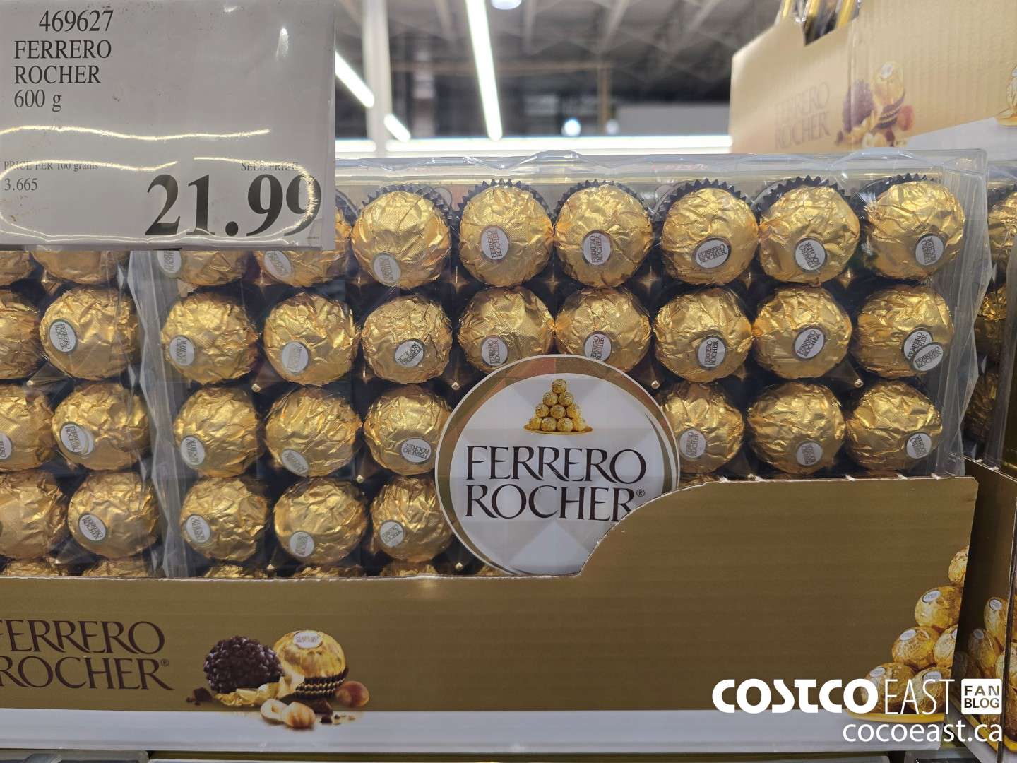469627 FERRERO ROCHER 600 G $21.99