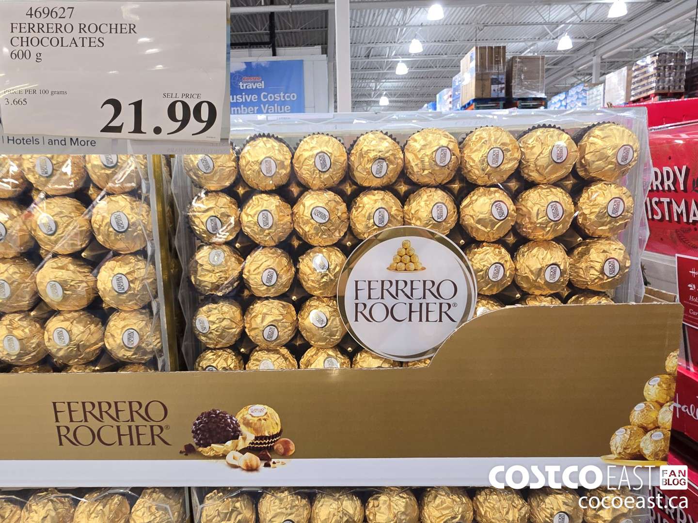 469627 FERRERO ROCHER CHOCOLATES 600 G $21.99