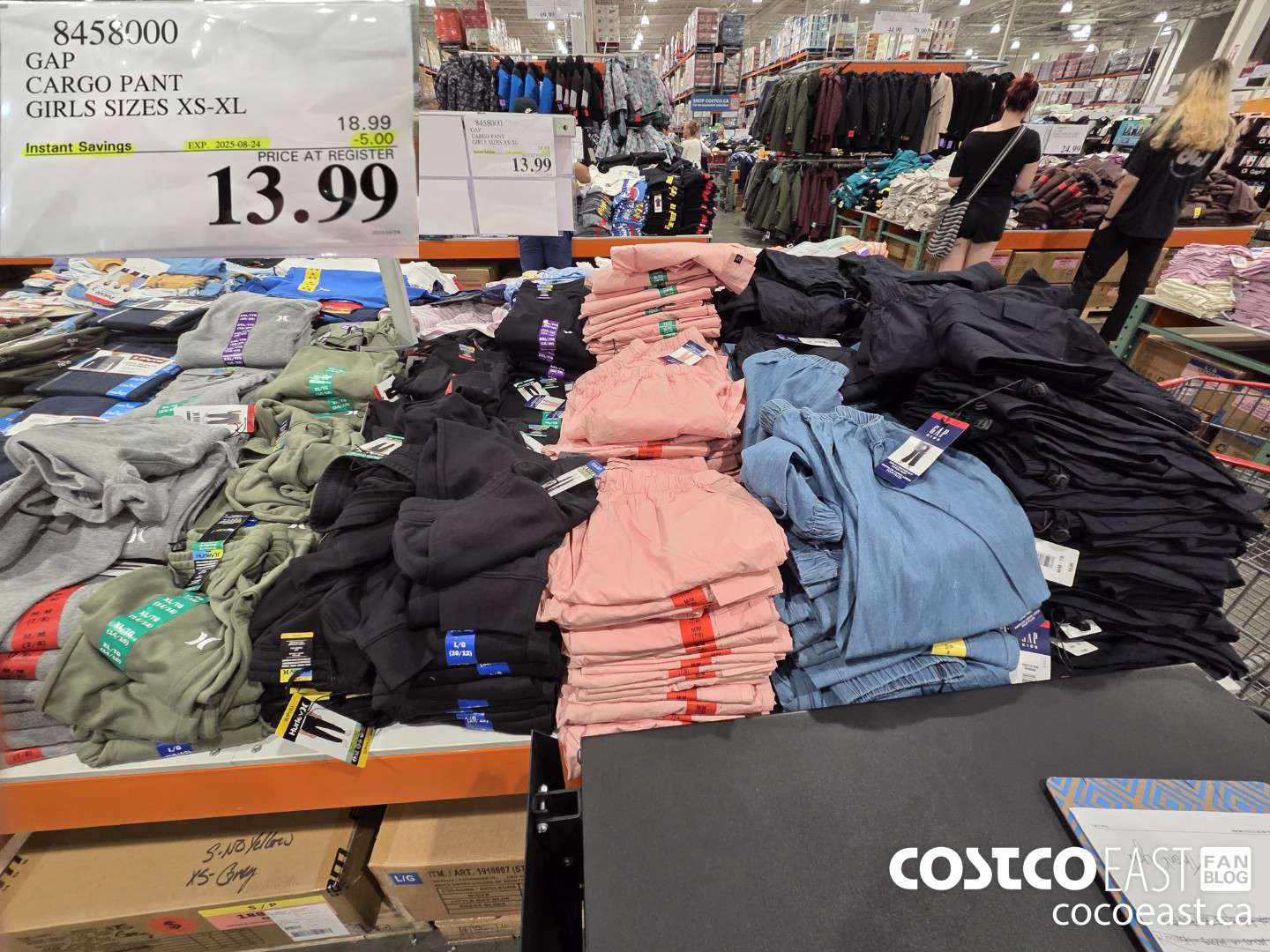 8458000 GAP CARGO PANT GIRLS SIZES XS-XL ($5.00 INSTANT SAVINGS EXPIRES ON 2025-08-24) $13.99