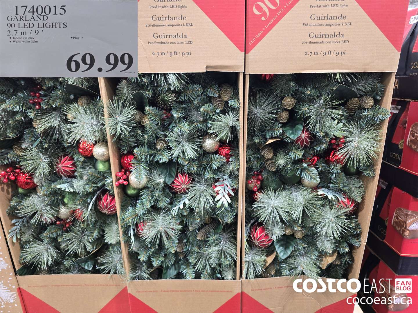 1740015 GARLAND 90 LED LIGHTS 2.7M / 9FT $69.99