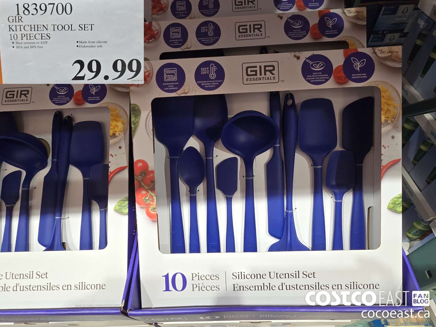 1839700 GIR KITCHEN TOOL SET 10 PIECES $29.99