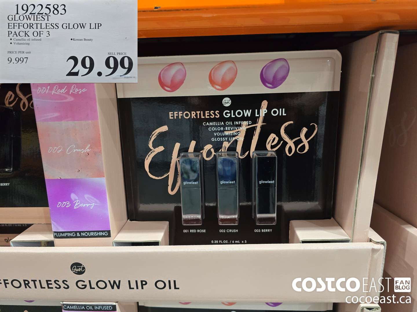 1922583 GLOWIEST EFFORTLESS GLOW LIP 3 PK $29.99