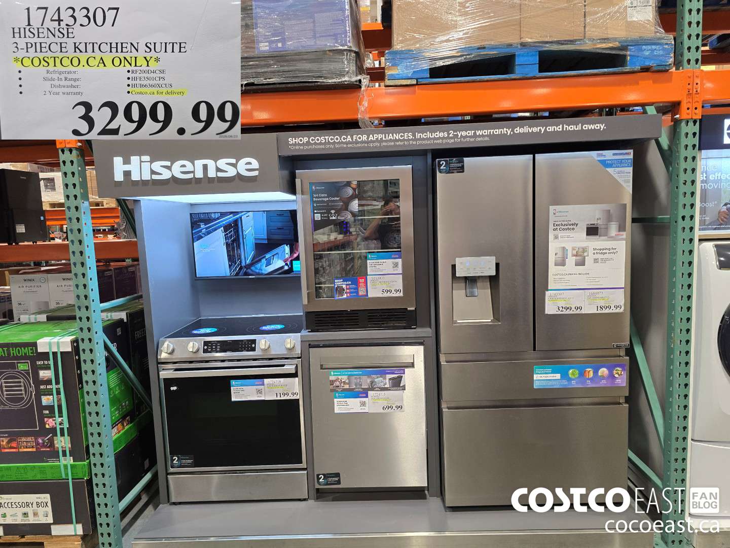1743307 HISENSE 3-PIECE KITCHEN SUITE *COSTCO.CA ONLY* $3299.99