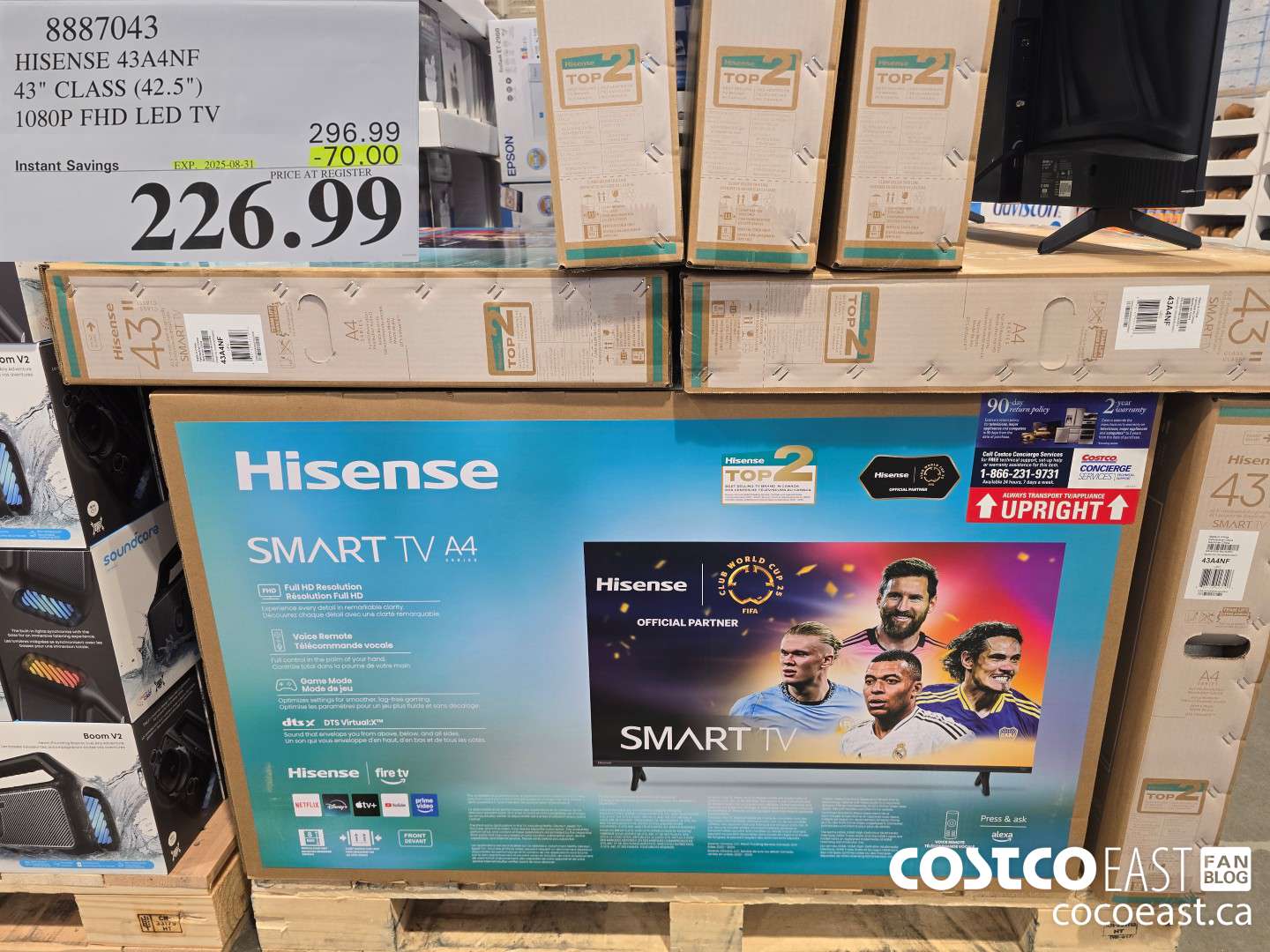 8887043 HISENSE 43A4NF 43