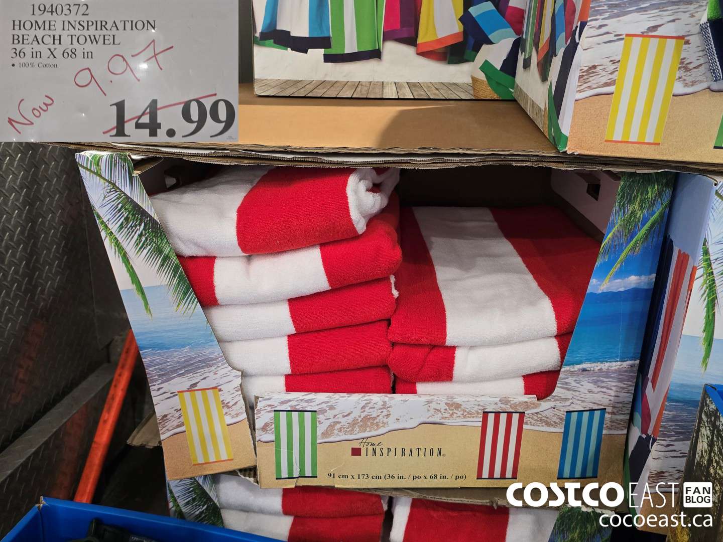 1940372 HOME INSPIRATION BEACH TOWEL 36