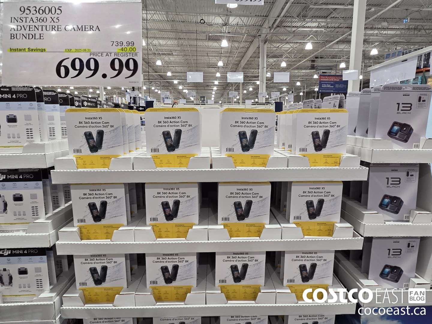 9536005 INSTA360 X5 ADVENTURE CAMERA BUNDLE ($40.00 INSTANT SAVINGS EXPIRES ON 2025-08-31) $699.99