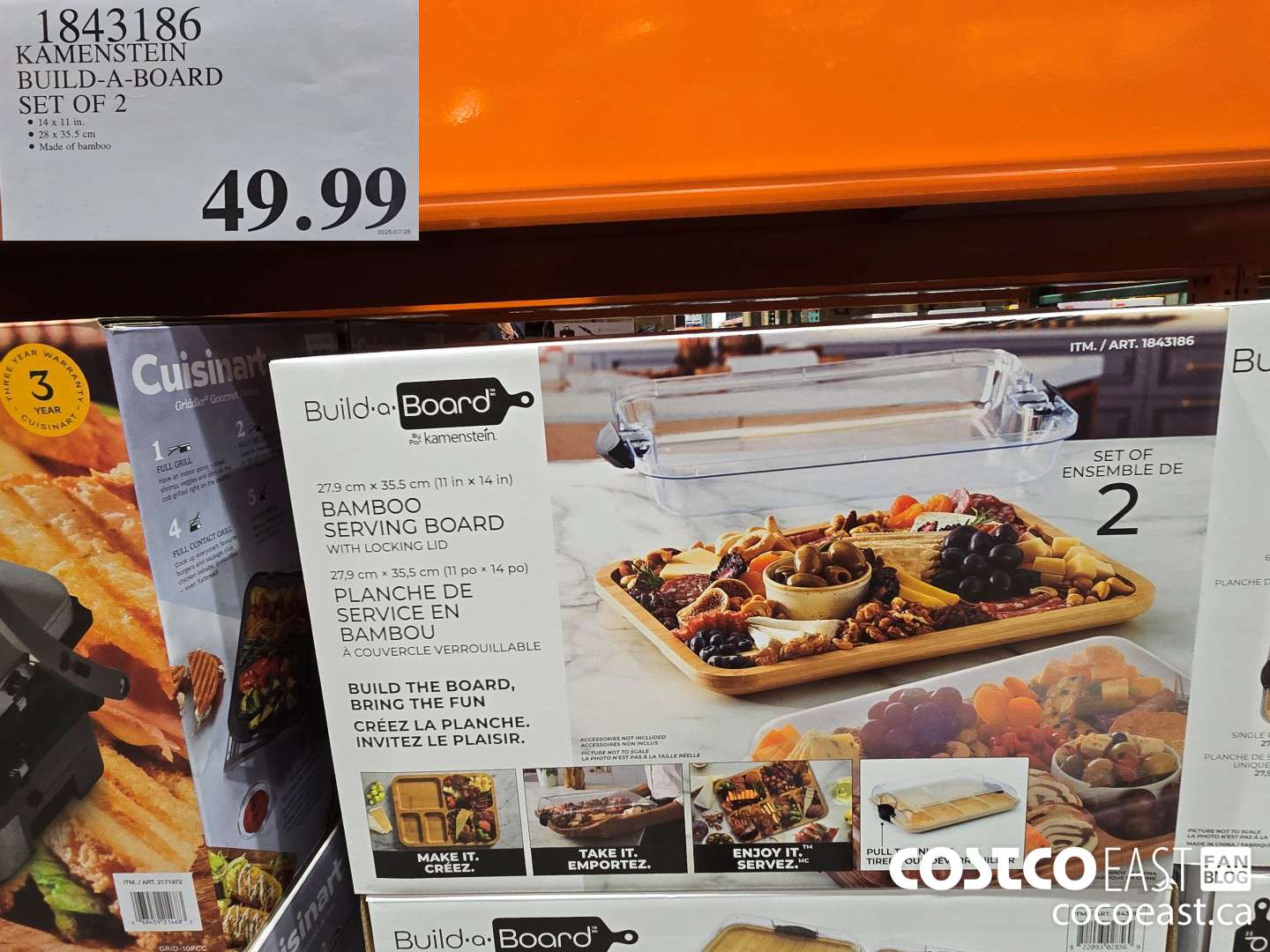 1843186 KAMENSTEIN BUILD-A-BOARD SET OF 2 $49.99