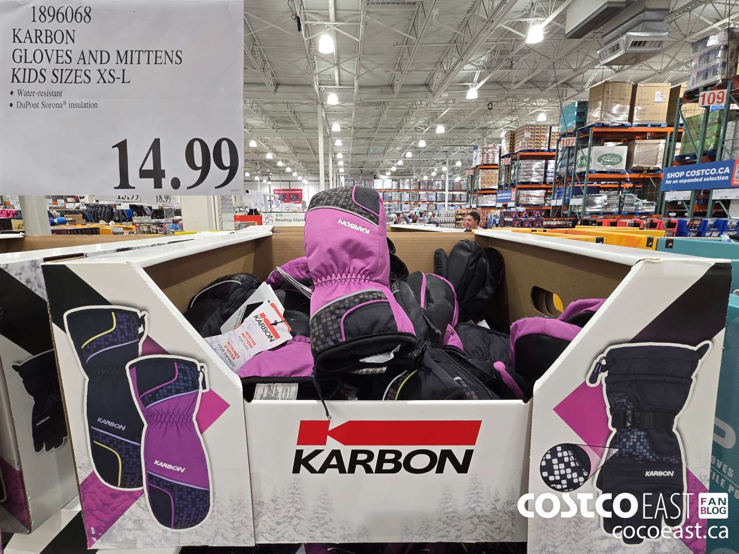 1896068 KARBON GLOVES AND MITTENS KIDS SIZES XS-L $14.99