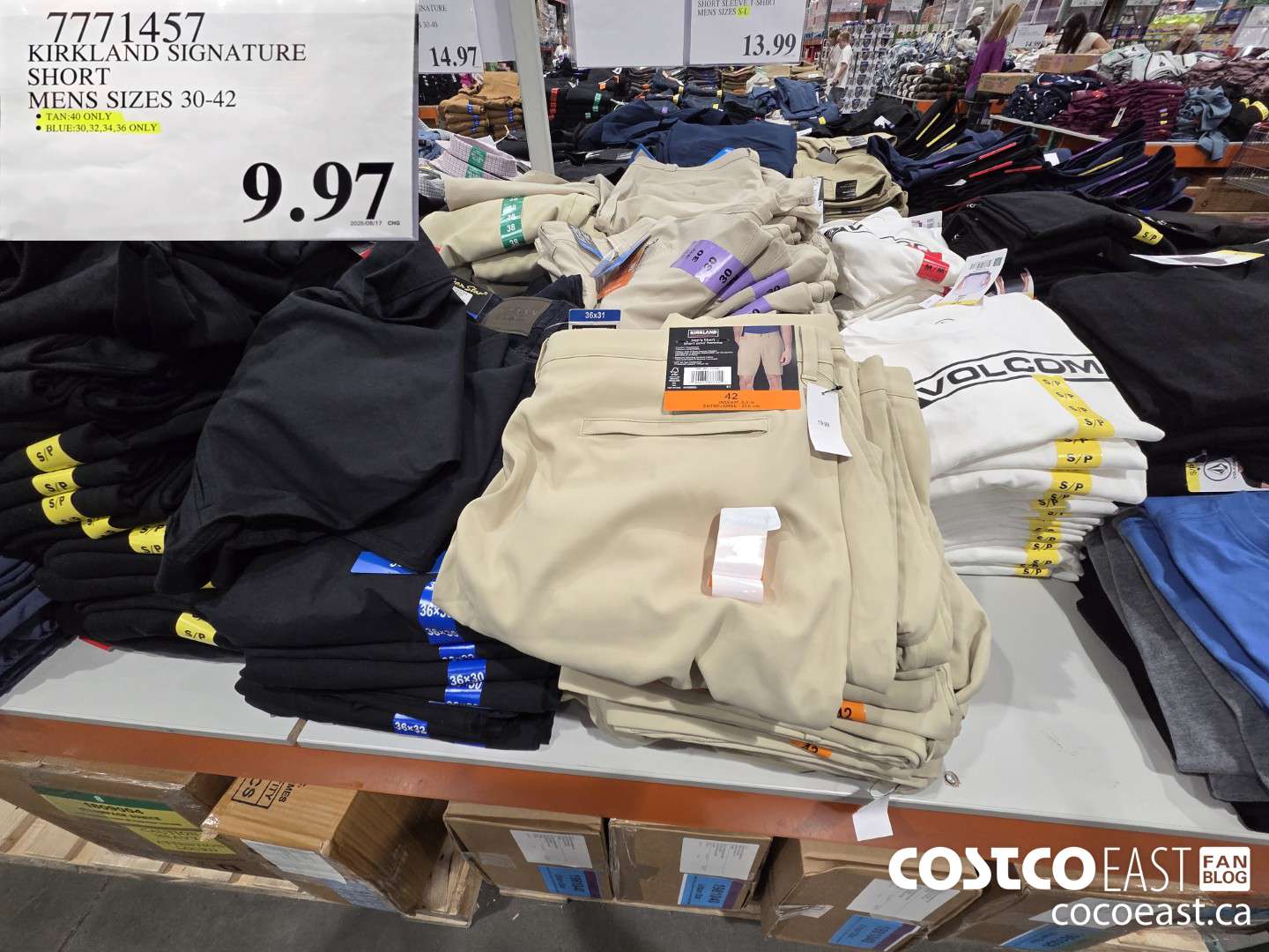 7771457 KIRKLAND SIGNATURE SHORT MENS SIZES 30-42 $9.97