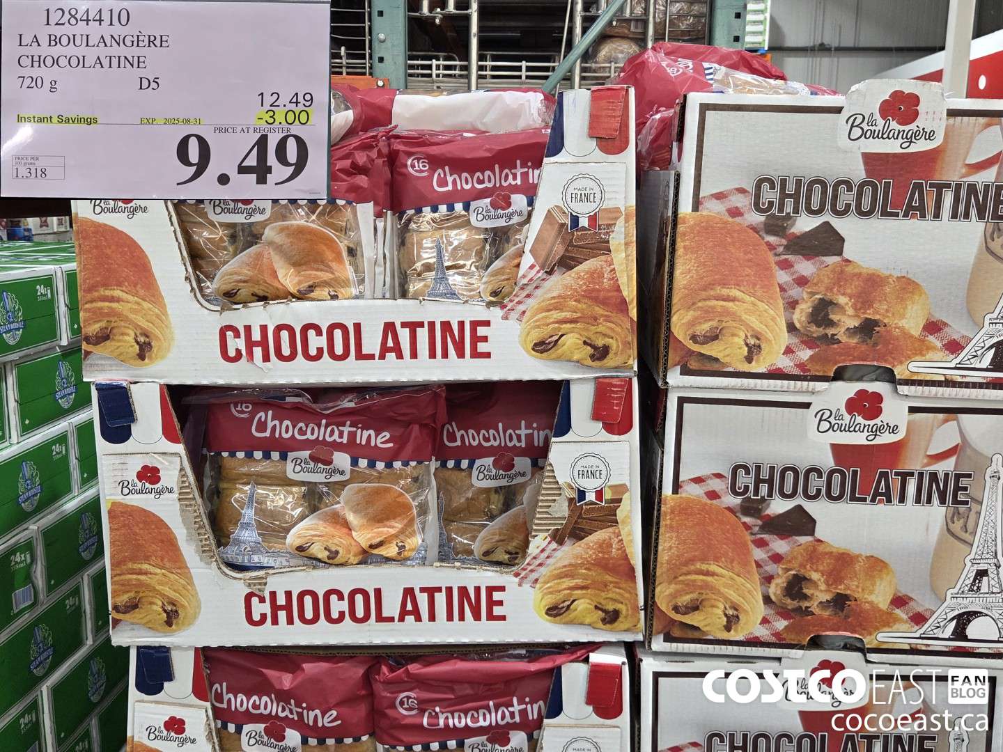 1284410 LA BOULANGERE CHOCOLATINE 720G ($3.00 INSTANT SAVINGS EXPIRES ON 2025-08-31) $9.49