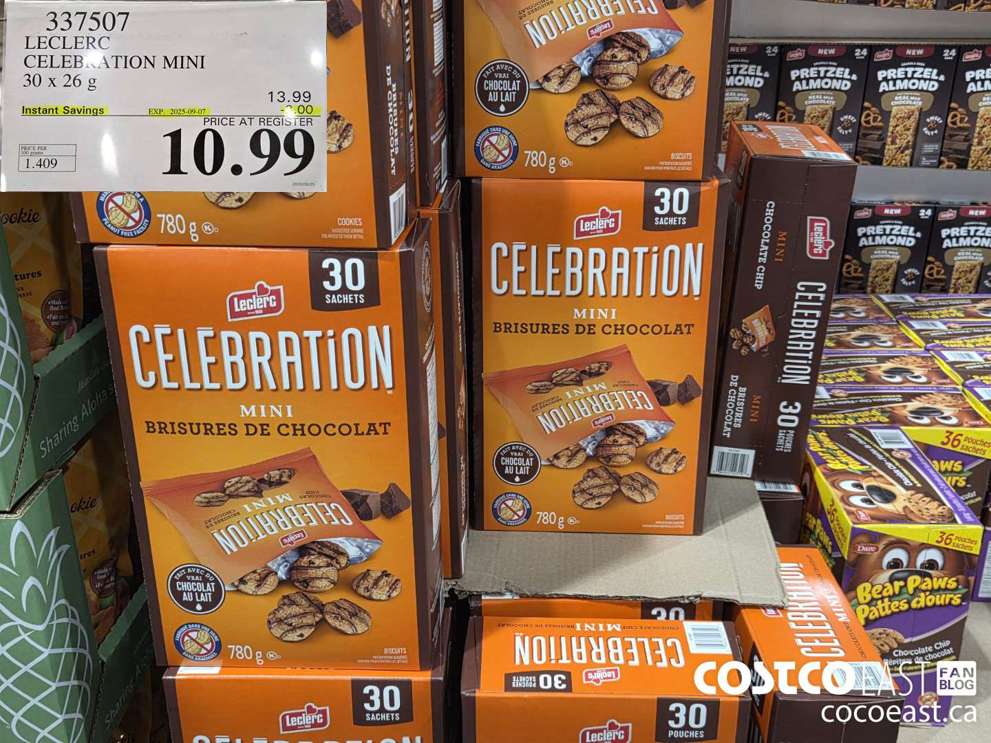 337507 LECLERC CELEBRATION MINI 30 X 26 G ($3.00 INSTANT SAVINGS EXPIRES ON 2025-09-07) $10.99