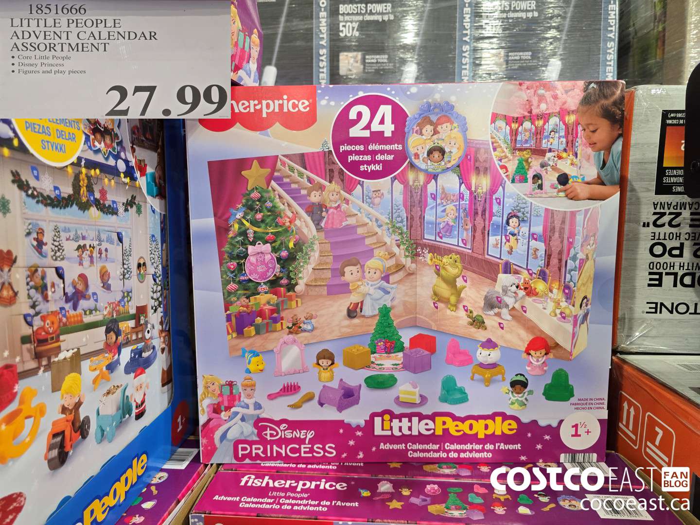 1851666 LITTLE PEOPLE ADVENT CALENDAR ASSORTMENT $27.99