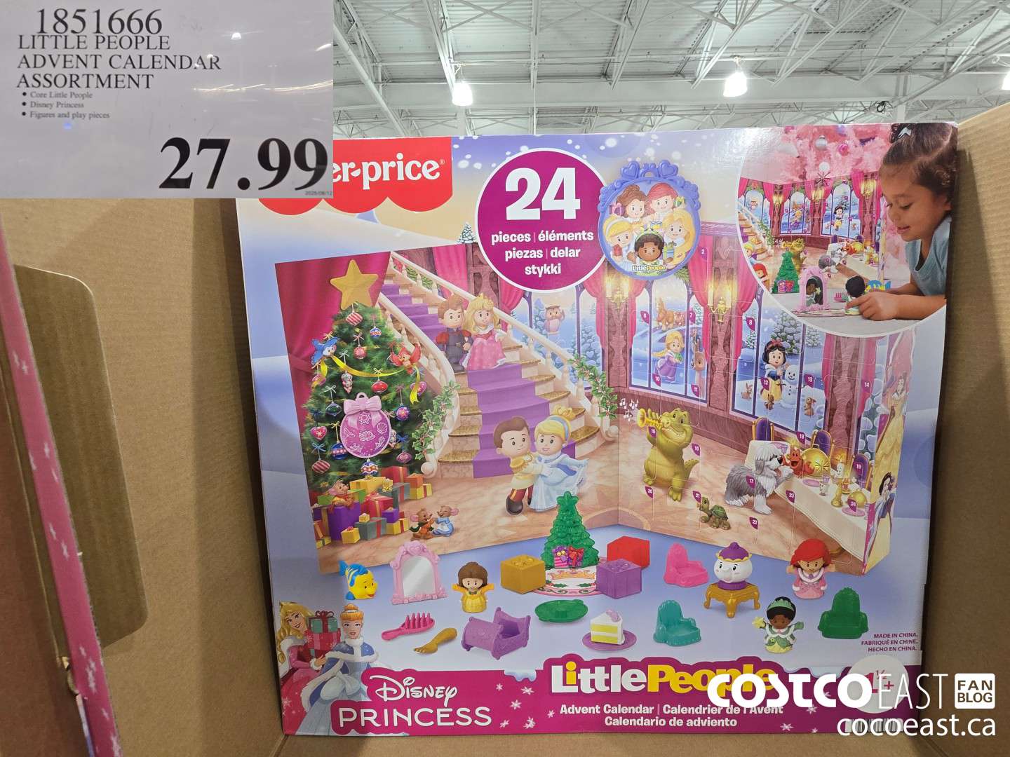 1851666 LITTLE PEOPLE ADVENT CALENDAR ASSORTMENT $27.99