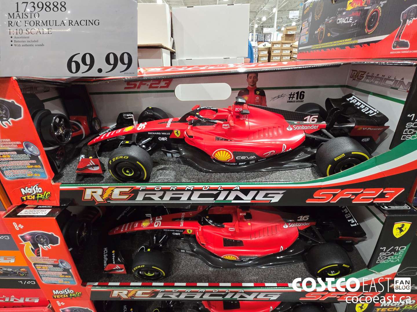 1739888 MAISTO R/C FORMULA RACING 1:10 SCALE $69.99