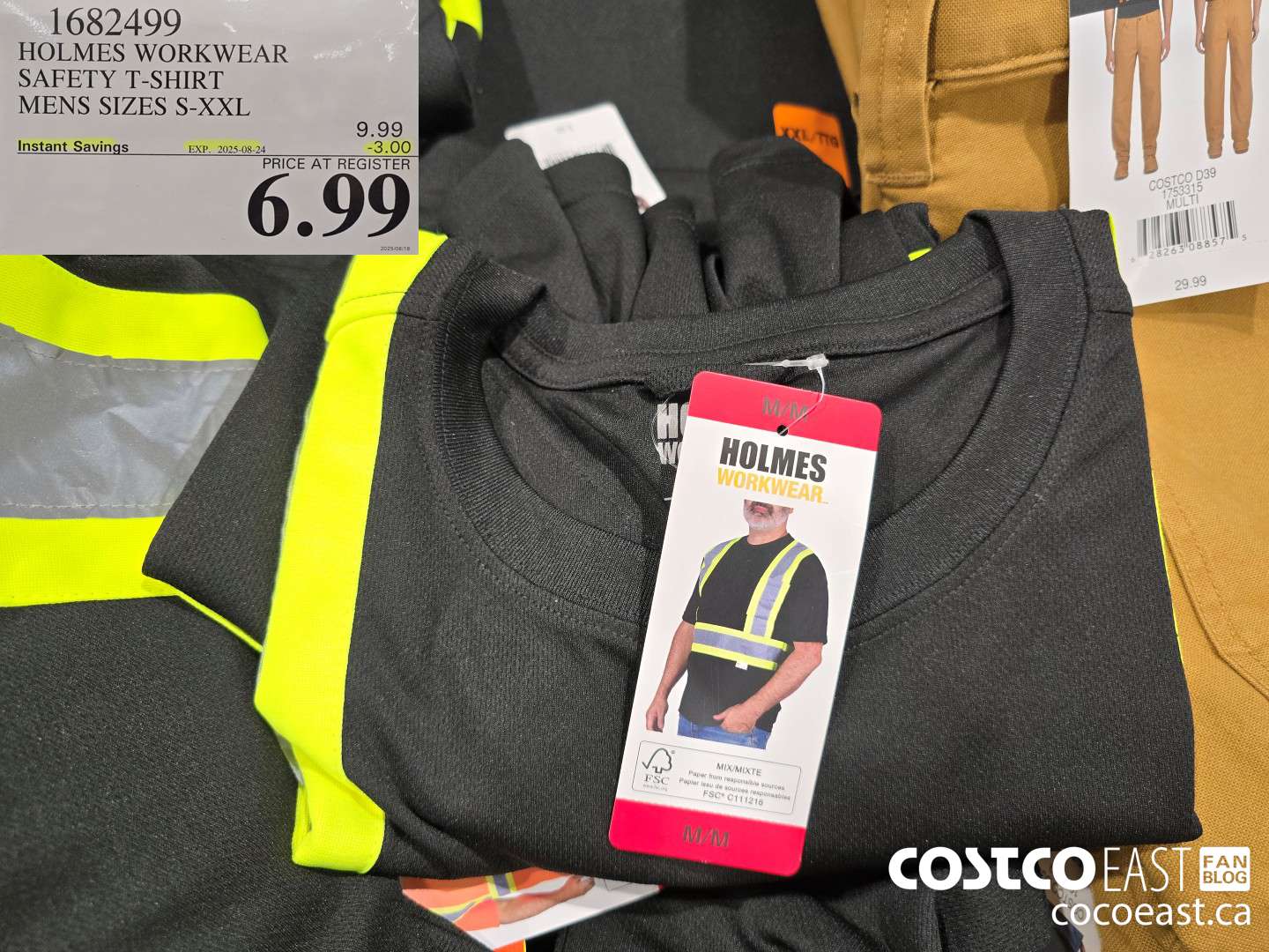 1682499 MIKE HOLMES SAFETY T-SHIRT MENS SIZES S-XXL ($3.00 INSTANT SAVINGS EXPIRES ON 2025-08-24) $6.99