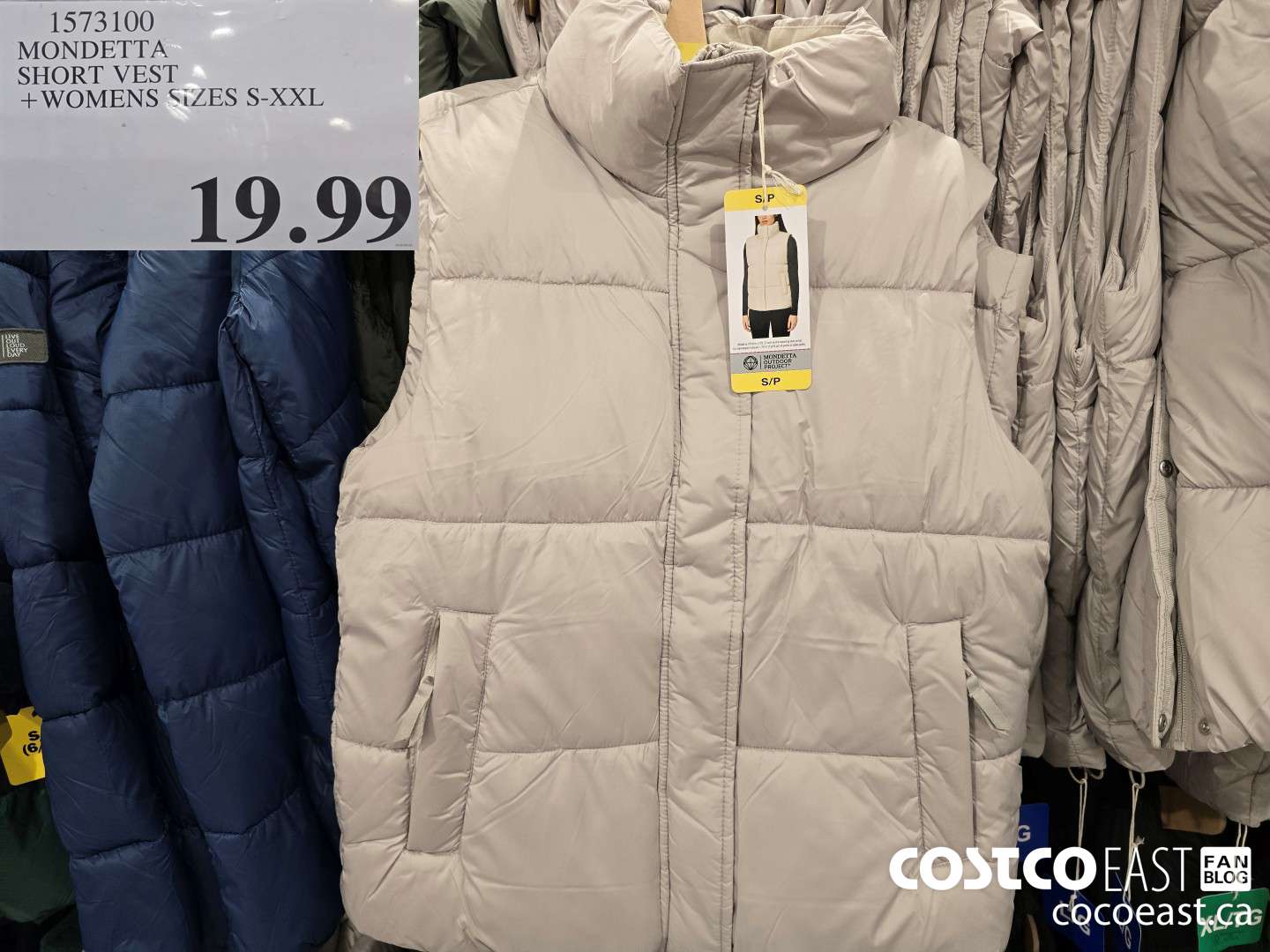 1573100 MONDETTA SHORT VEST +WOMENS SiZES S-XXL $19.99