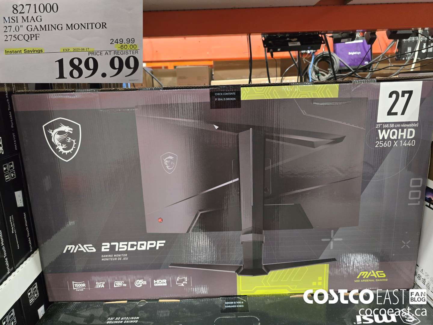 8271000 MSI MAG 27.0