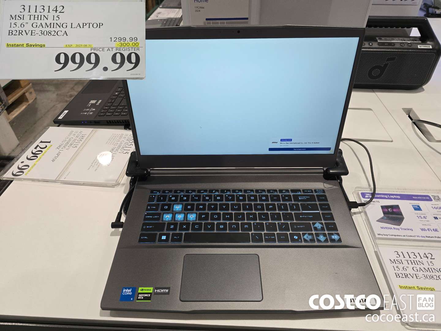 3113142 MSI THIN 15 15.6