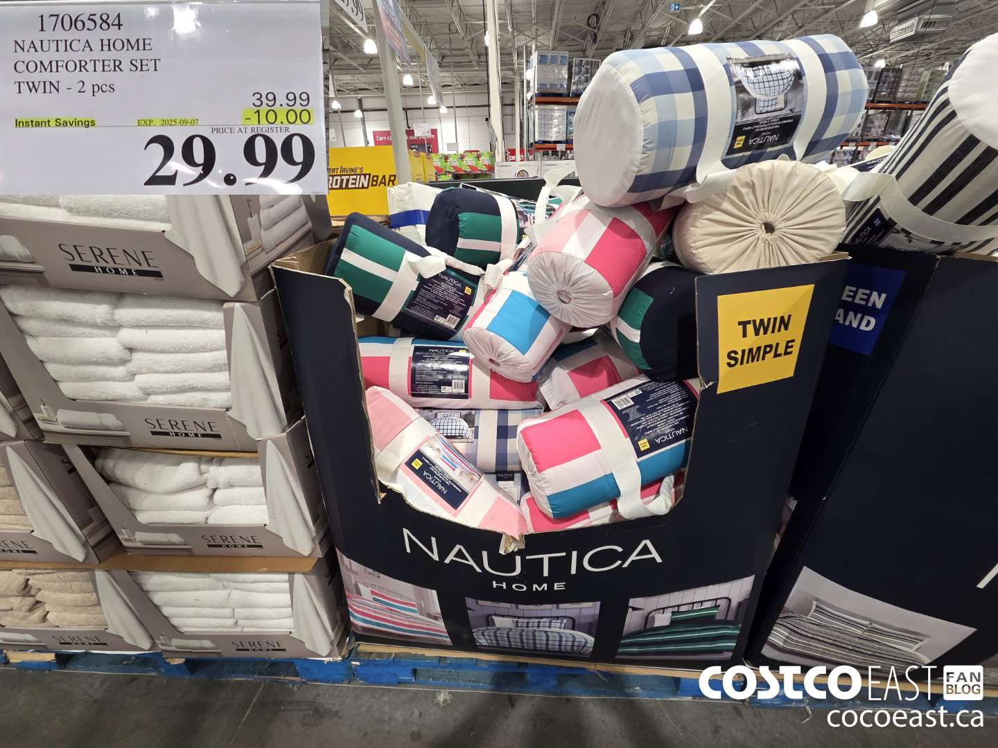 1706584 NAUTICA HOME COMFORTER SET TWIN - 2 pcs ($10.00 INSTANT SAVINGS EXPIRES ON 2025-09-07) $29.99