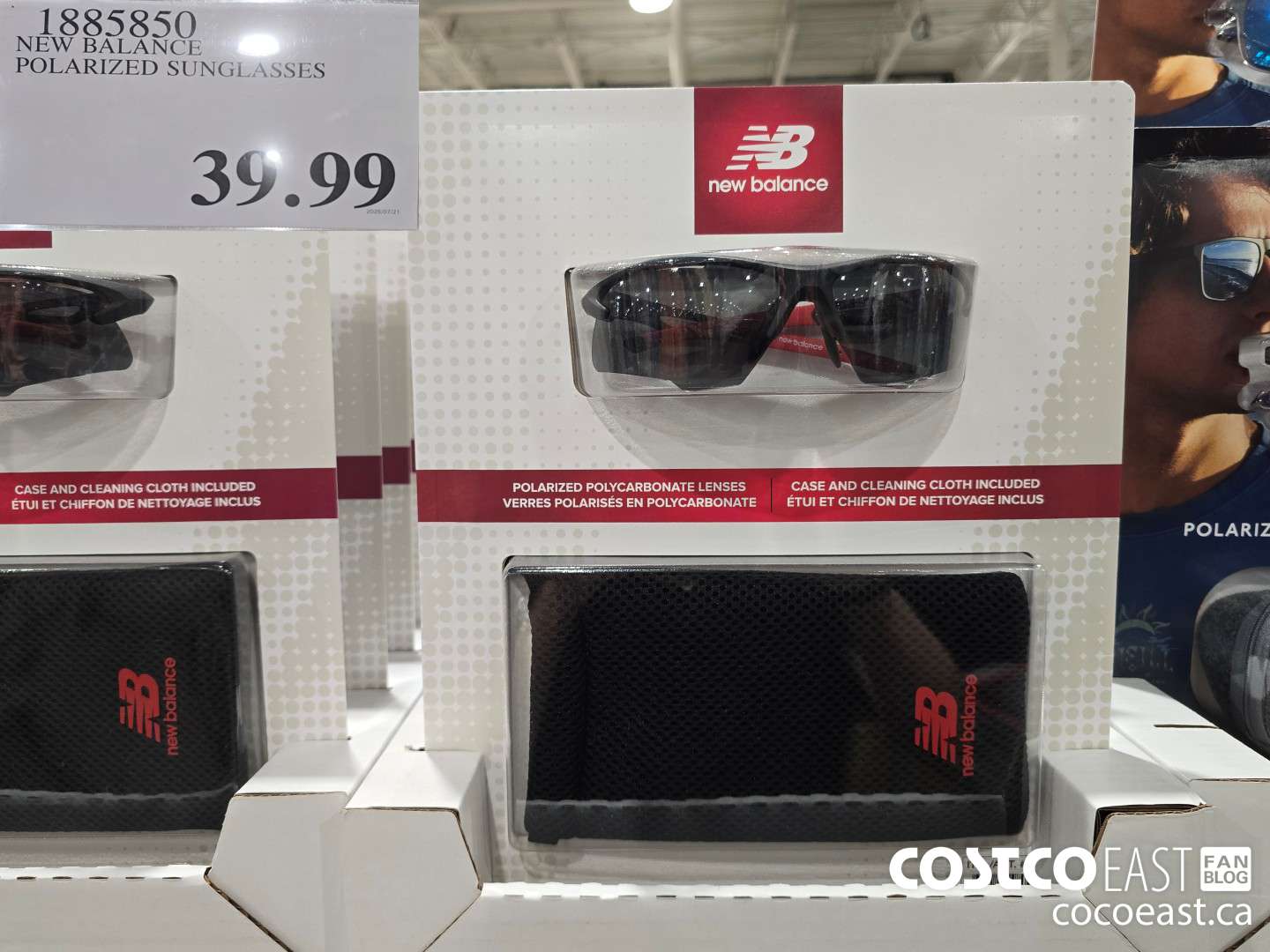 1885850 NEW BALANCE POLARIZED SUNGLASSES $39.99