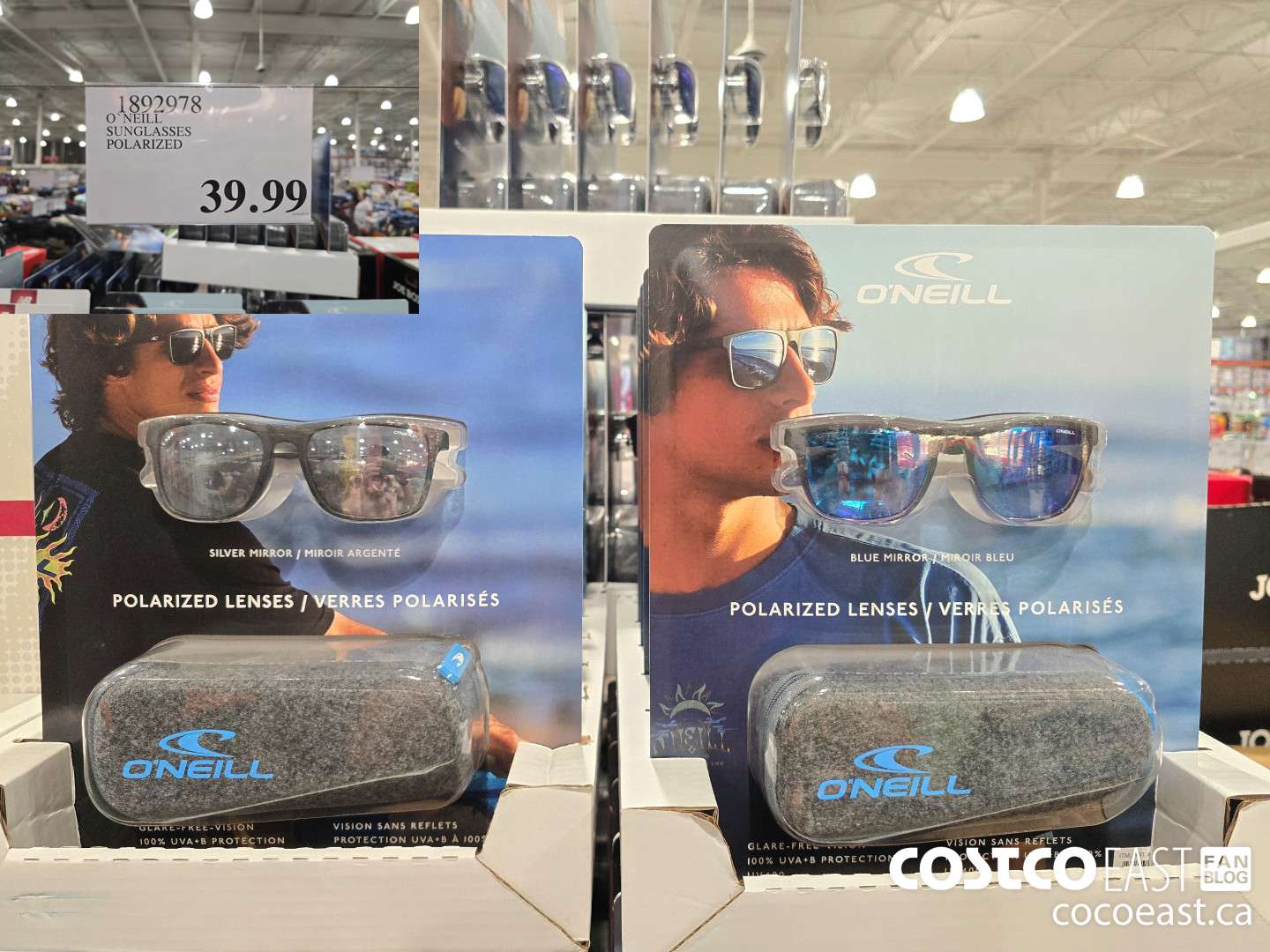 1892978 O'NEILL SUNGLASSES POLARIZED $39.99