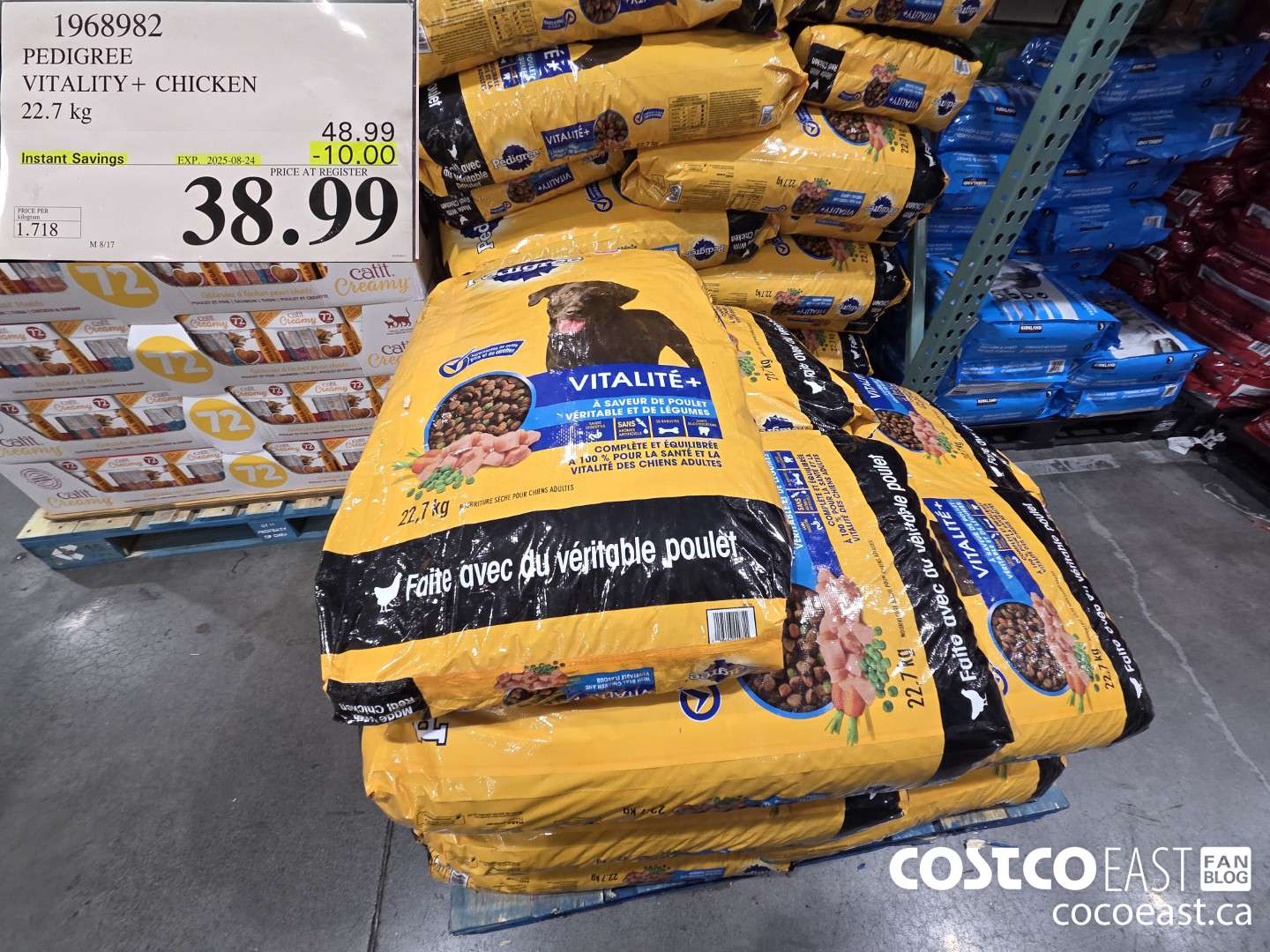 1968982 PEDIGREE VITALITY + CHICKEN 22.7 kg ($10.00 INSTANT SAVINGS EXPIRES ON 2025-08-24) $38.99