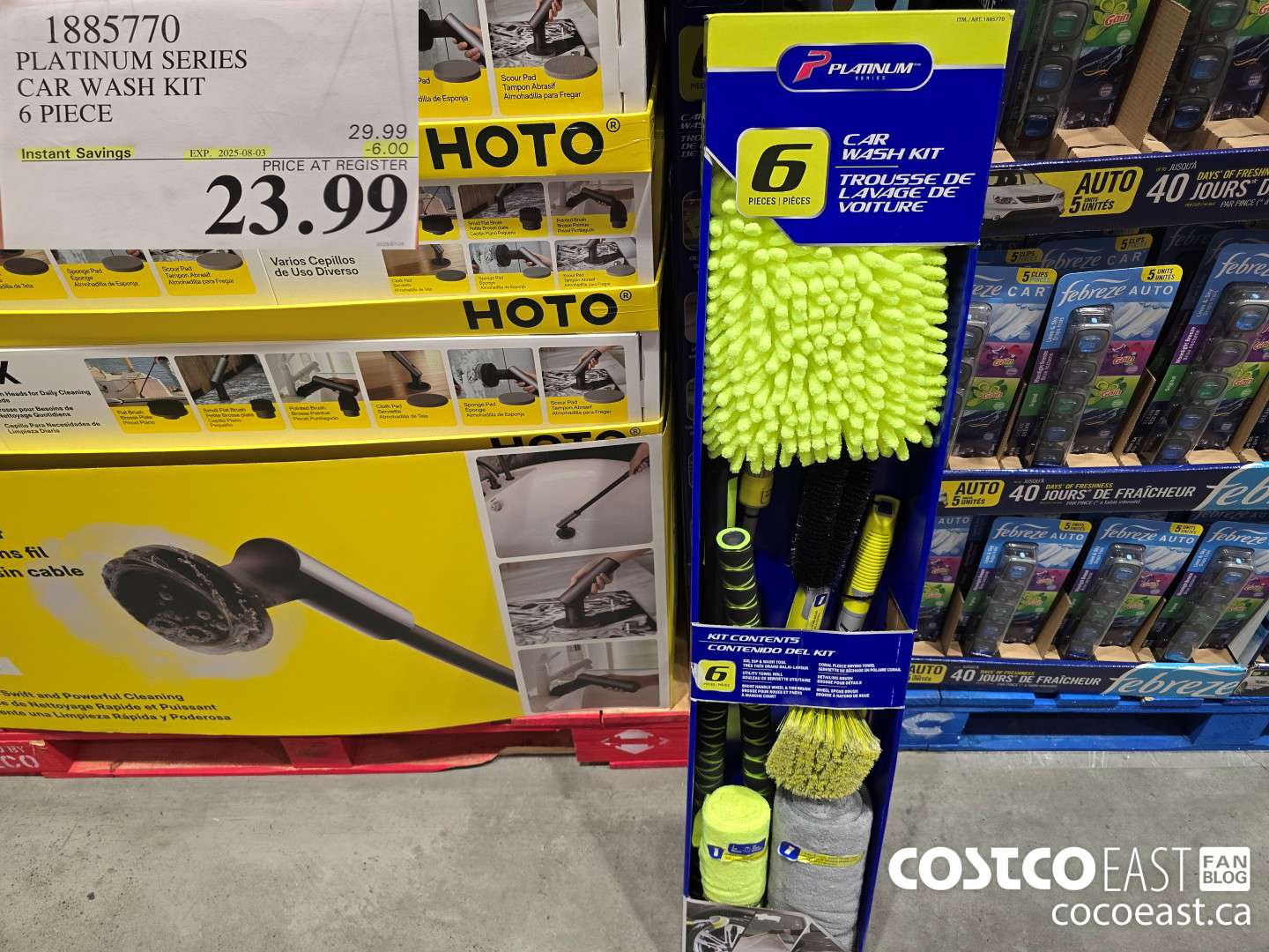 1885770 PLATINUM SERIES CAR WASH KIT 6 PCS. ($6.00 INSTANT SAVINGS EXPIRES ON 2025-08-03) $23.99