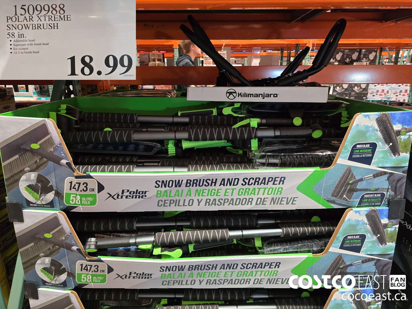 1509988 POLAR XTREME SNOWBRUSH 58 IN $18.99