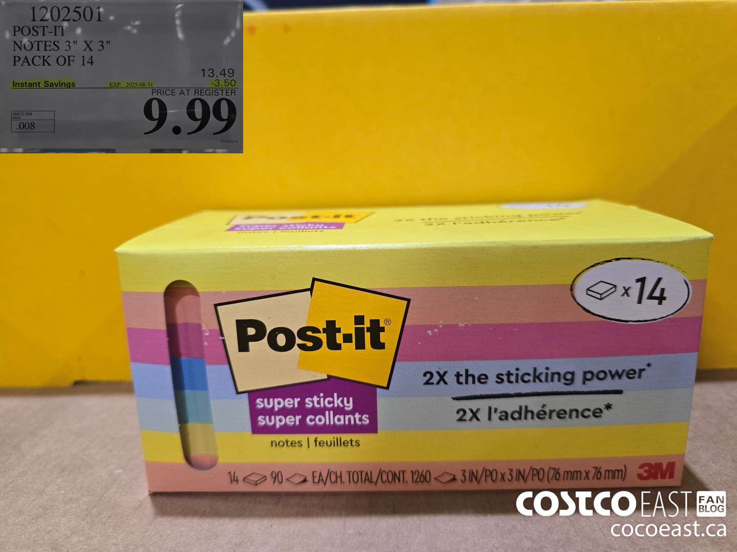 1202501 POST-IT NOTES 3