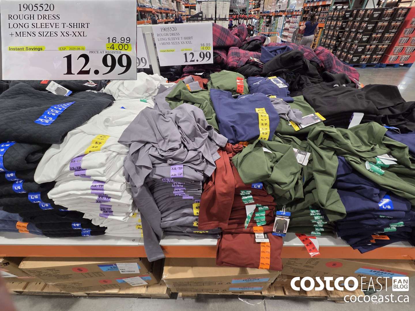 1905520 ROUGH DRESS LONG SLEEVE T-SHIRT +MENS SIZES XS-XXL ($4.00 INSTANT SAVINGS EXPIRES ON 2025-08-31) $12.99