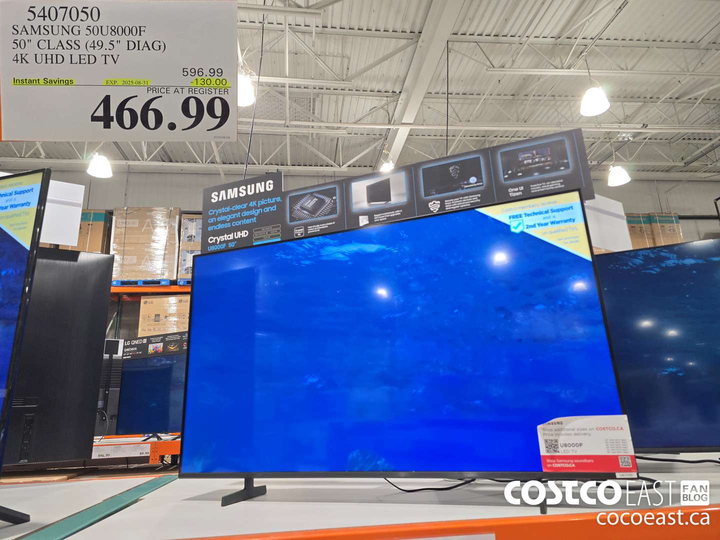 5407050 SAMSUNG 50U8000F 50