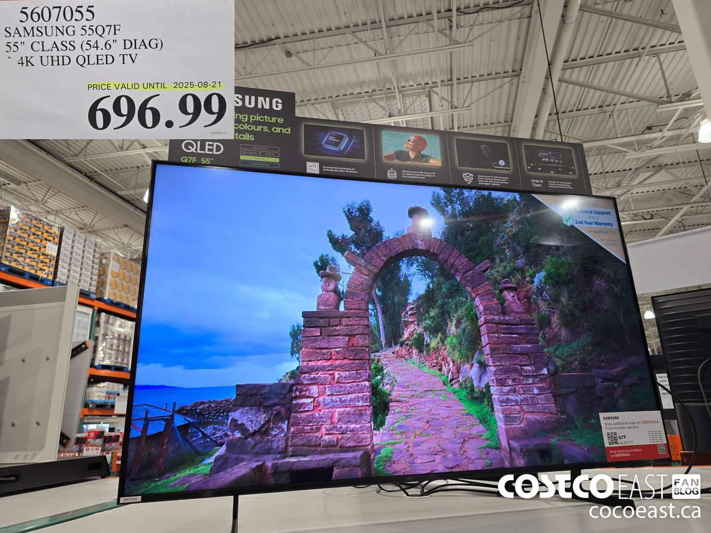 5607055 SAMSUNG 55Q7F 55