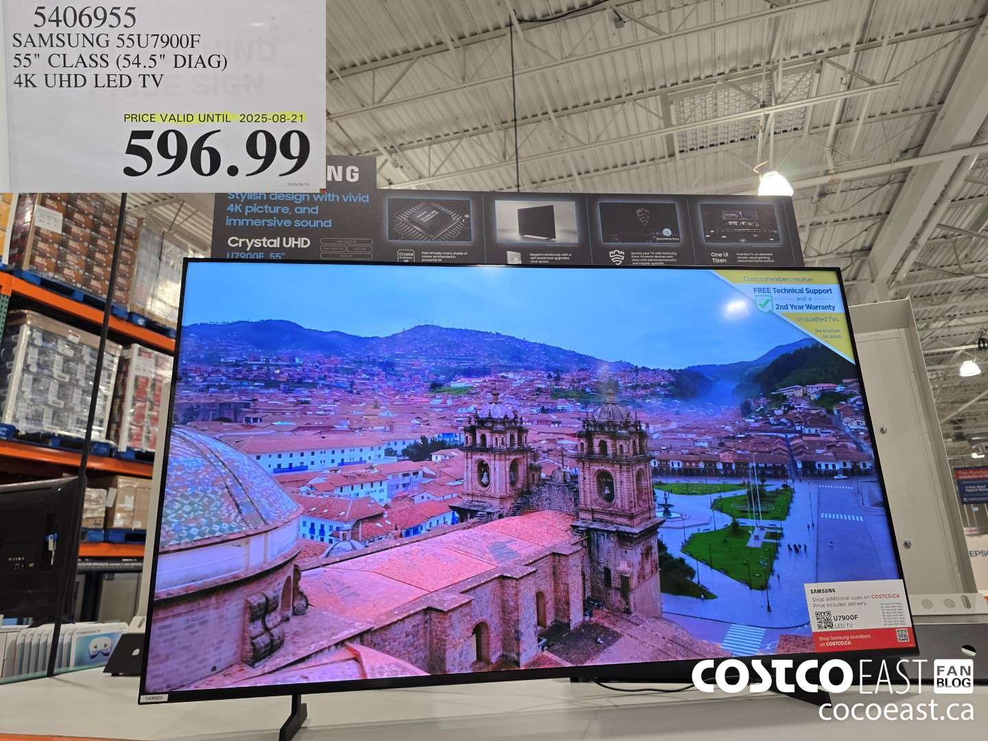 5406955 SAMSUNG 55U7900F 55