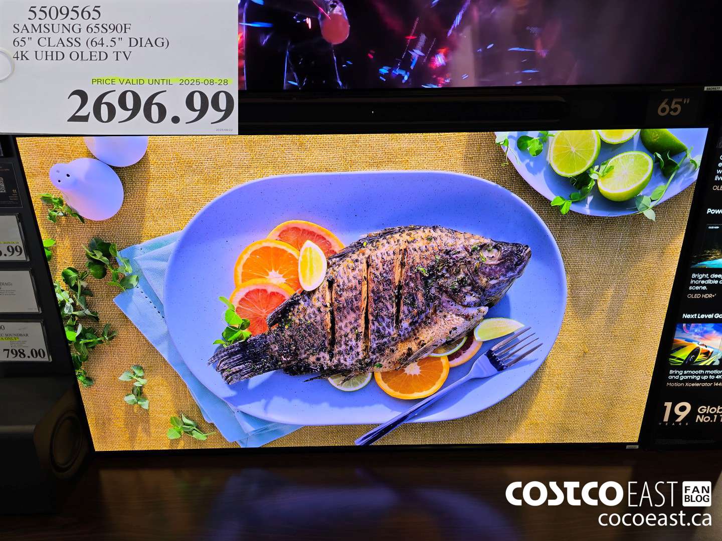 5509565 SAMSUNG 65S90F 65