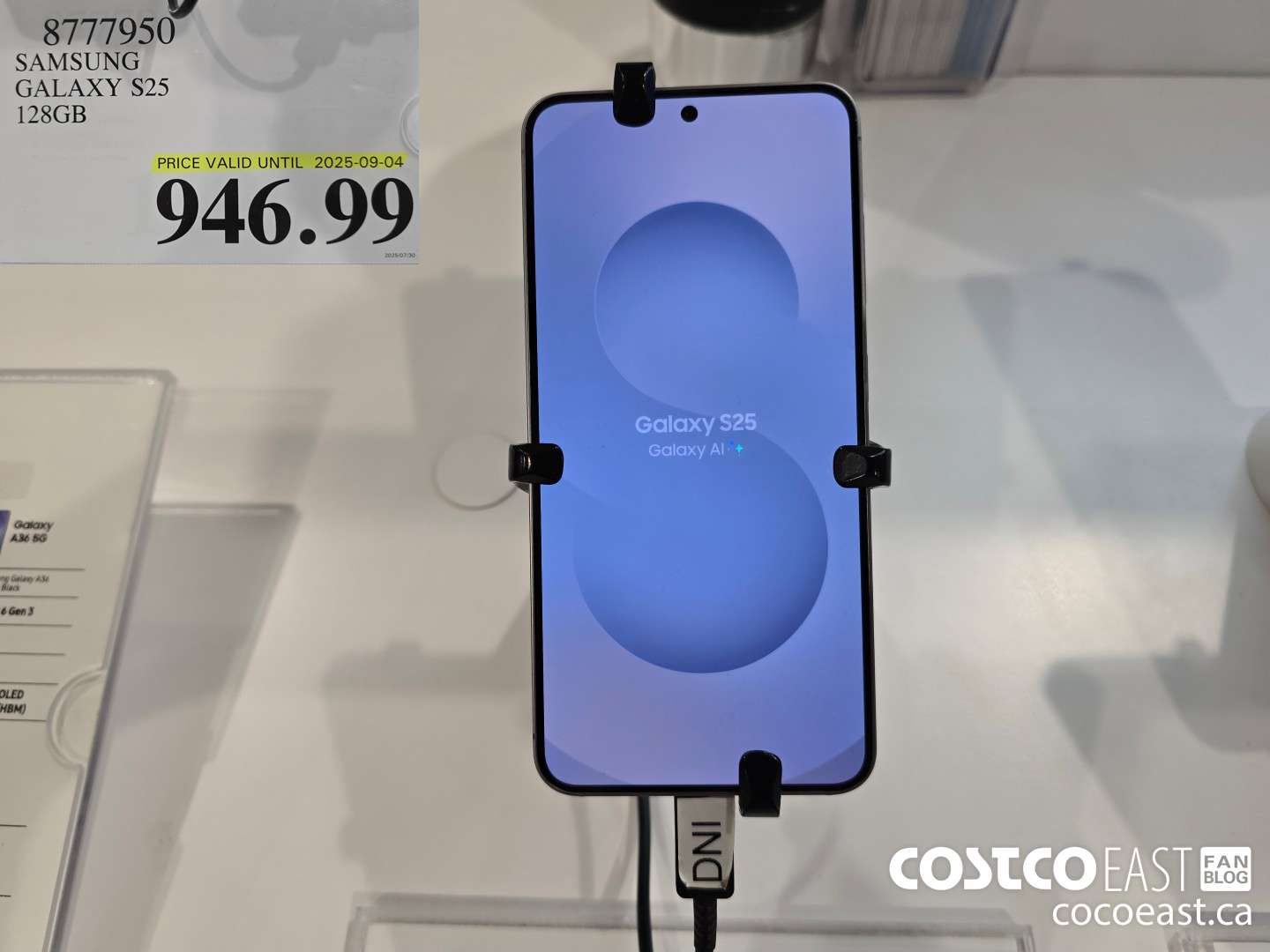 8777950 SAMSUNG GALAXY S25 128GB $946.99