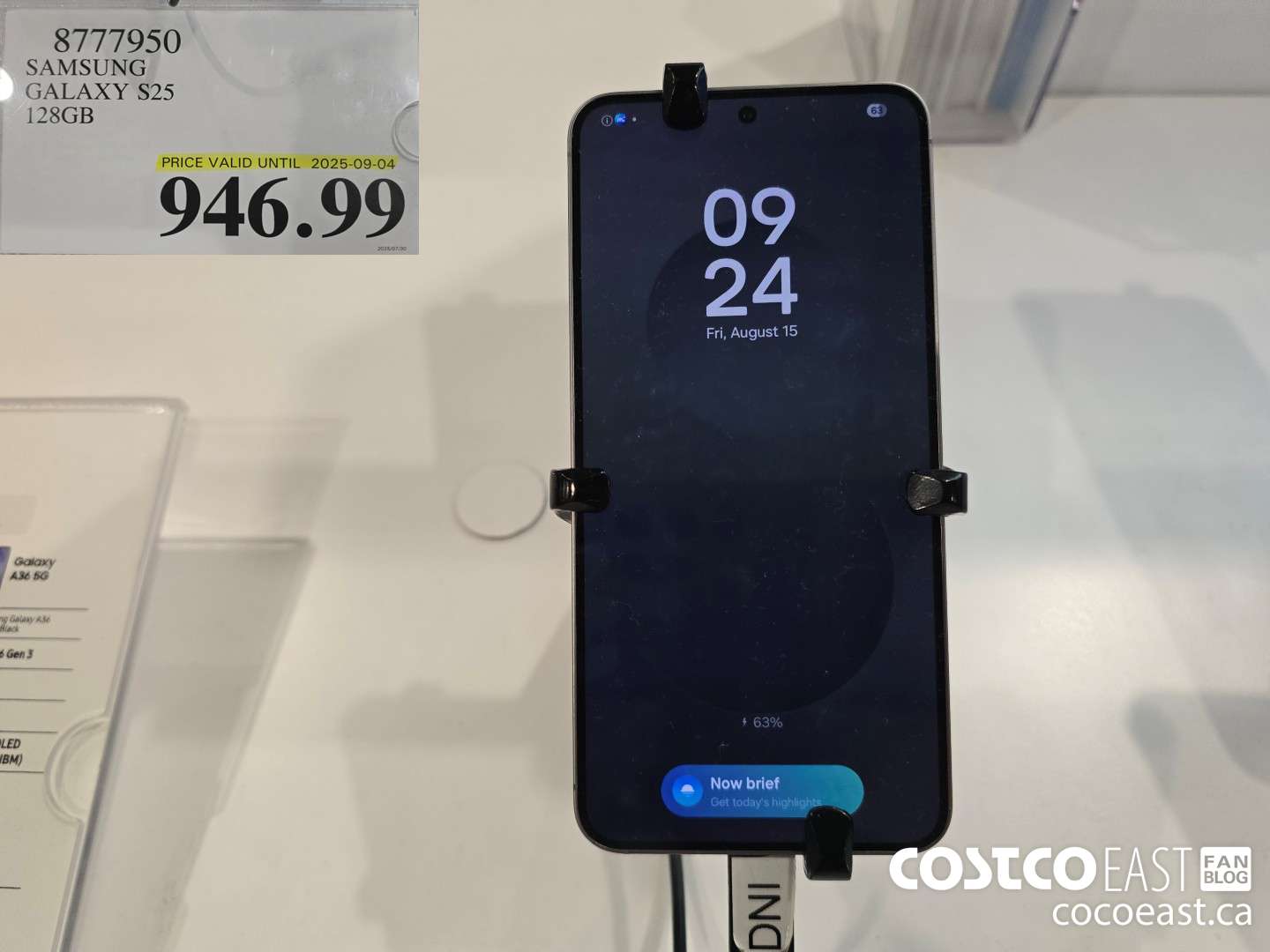 8777950 SAMSUNG GALAXY S25 128GB $946.99