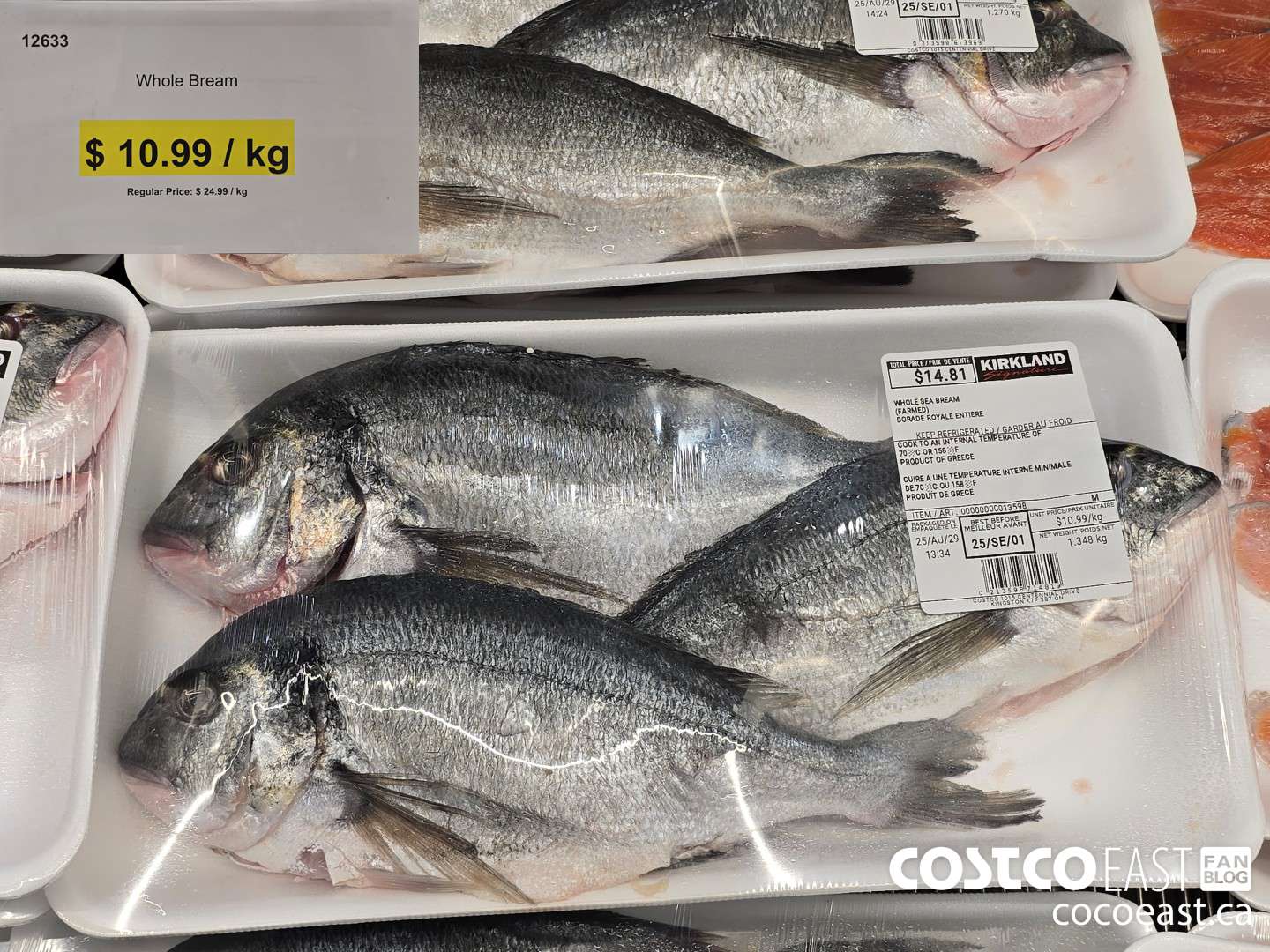 12633 SEA BREAM ***14.00 OFF DISCOUNT PER KG*** ($14.00 INSTANT SAVINGS)
