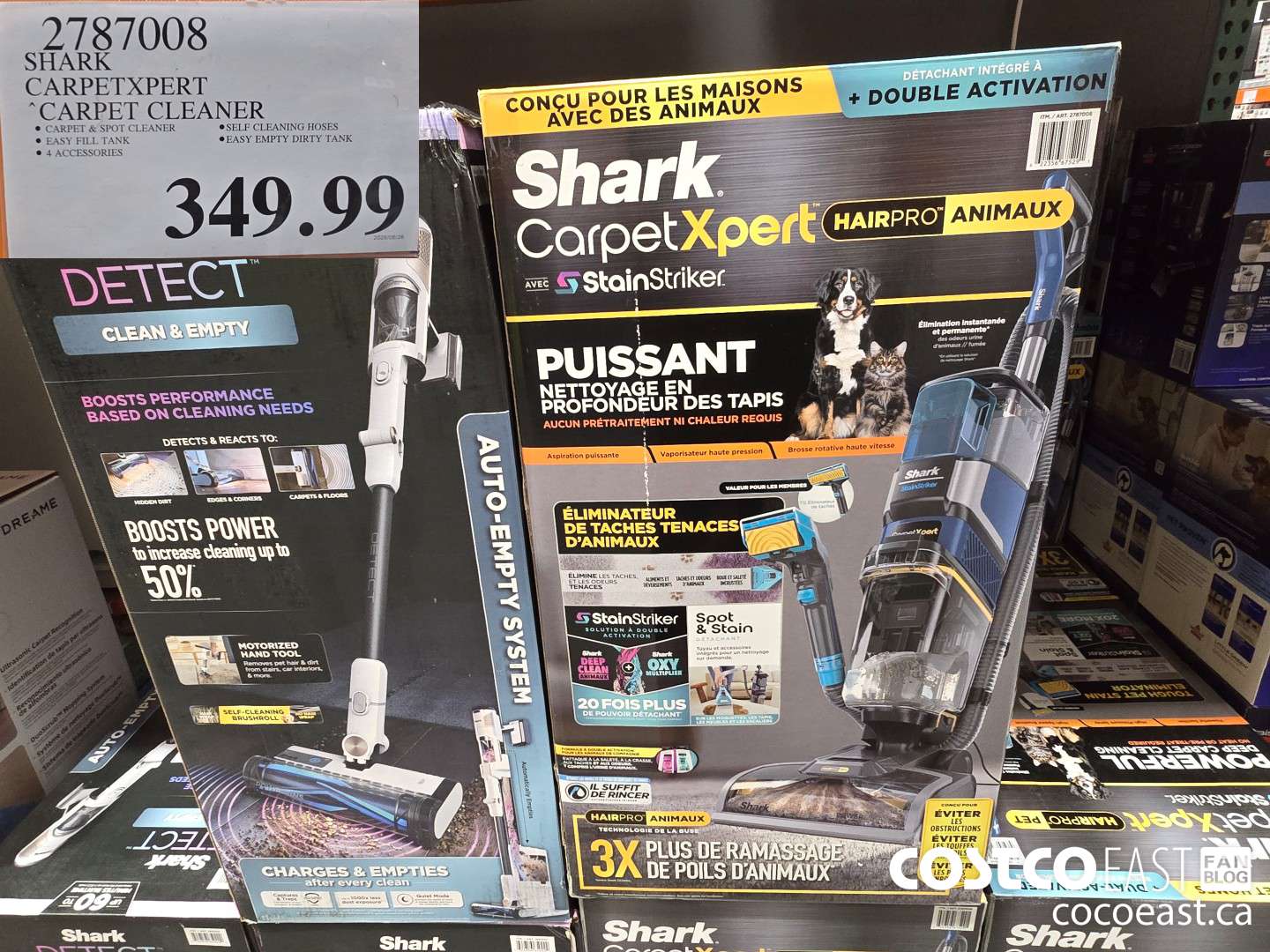 2787008 SHARK CARPETXPERT “CARPET CLEANER $349.99