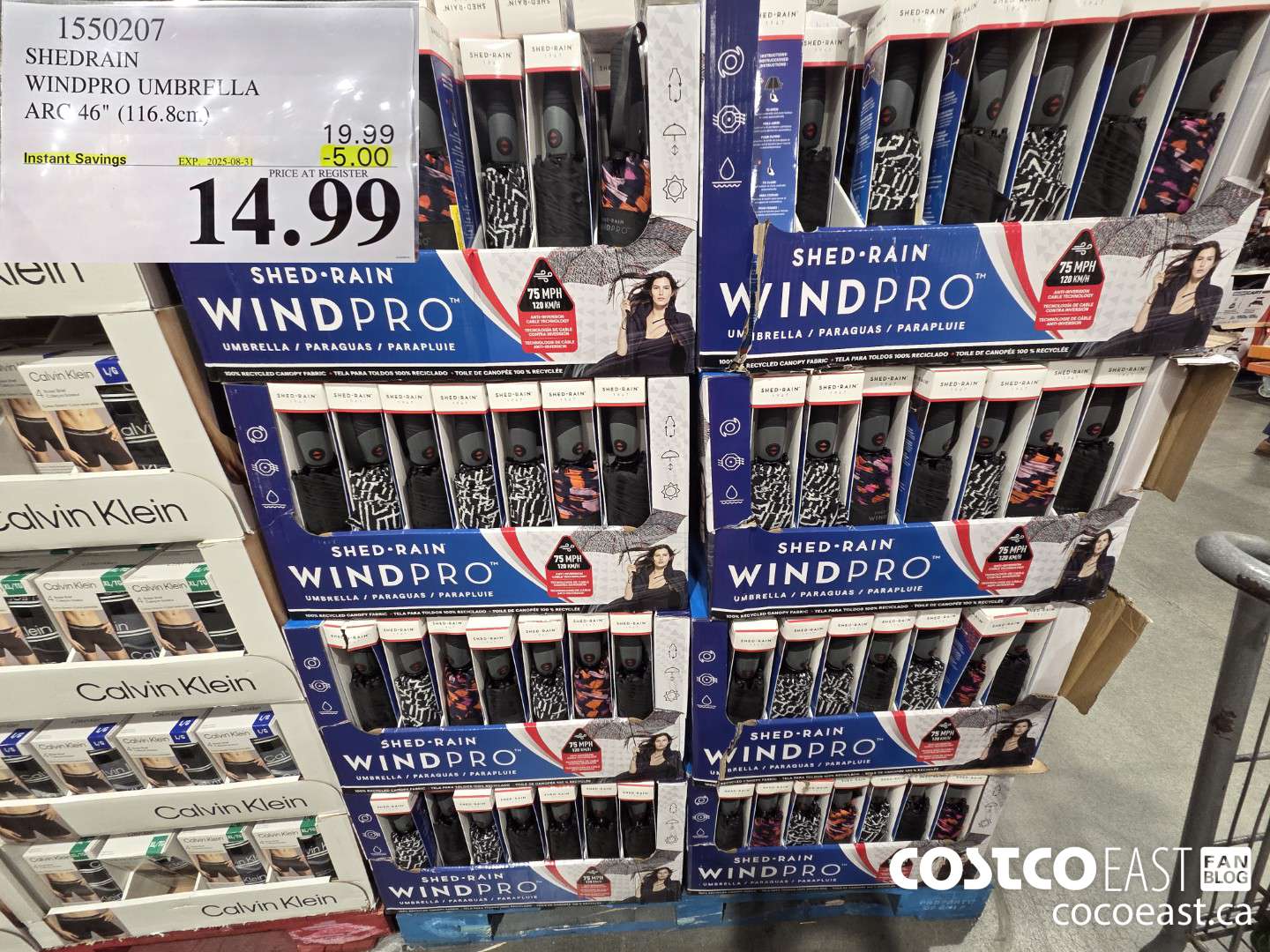 1550207 SHEDRAIN WINDPRO UMBRELLA ARC 46