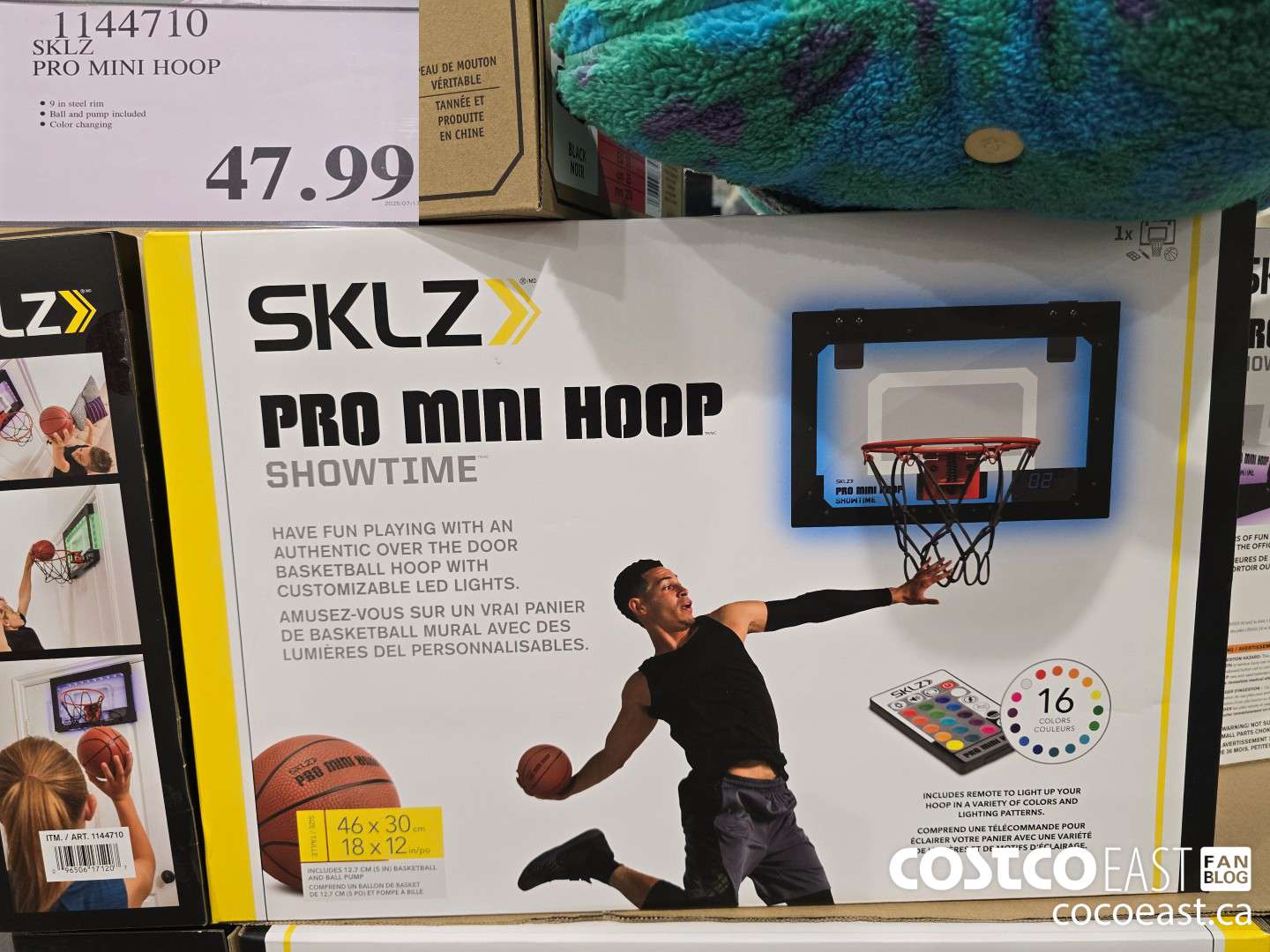 1144710 SKLZ PRO MINI HOOP $47.99