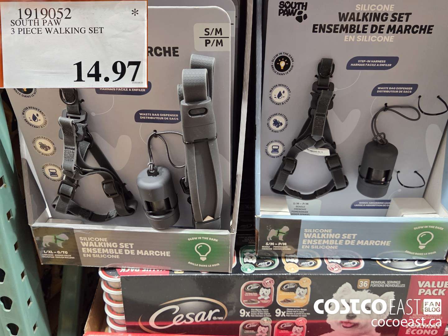 1919052 SOUTH PAW 3 PIECE WALKING SET $14.97