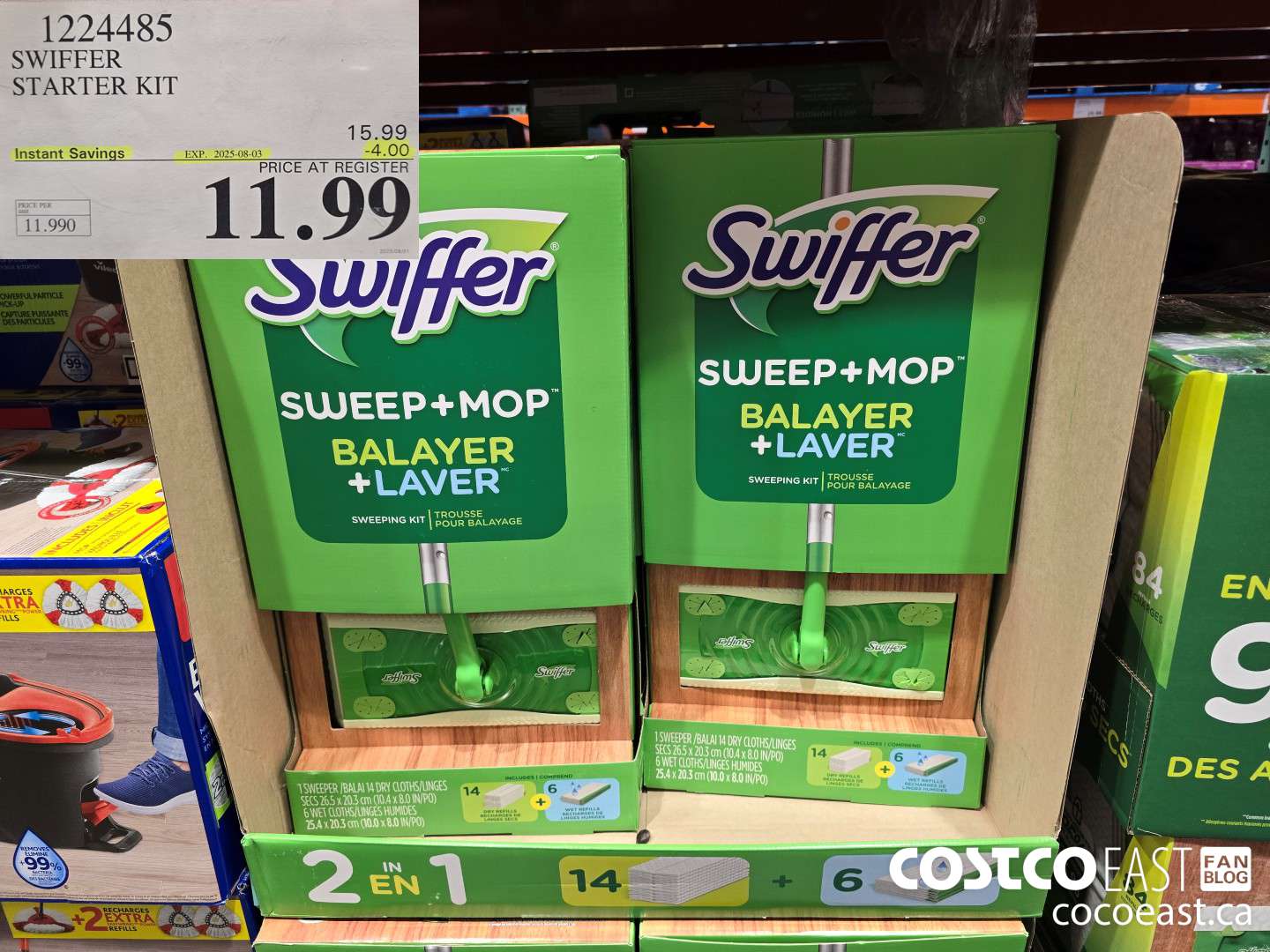 1224485 SWIFFER STARTER KIT ($4.00 INSTANT SAVINGS EXPIRES ON 2025-08-03) $11.99