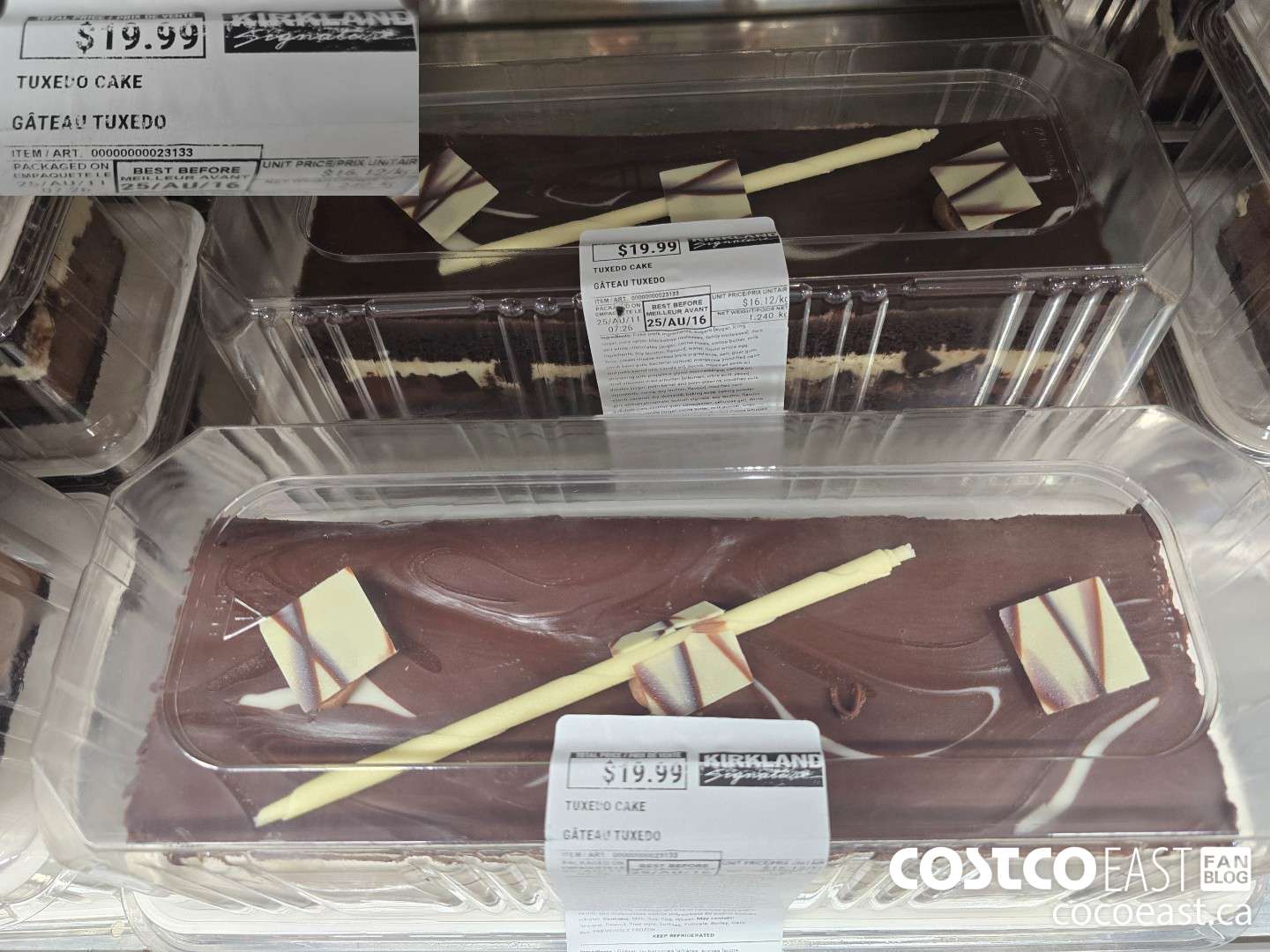 23133 TUXEDO CAKE $19.99