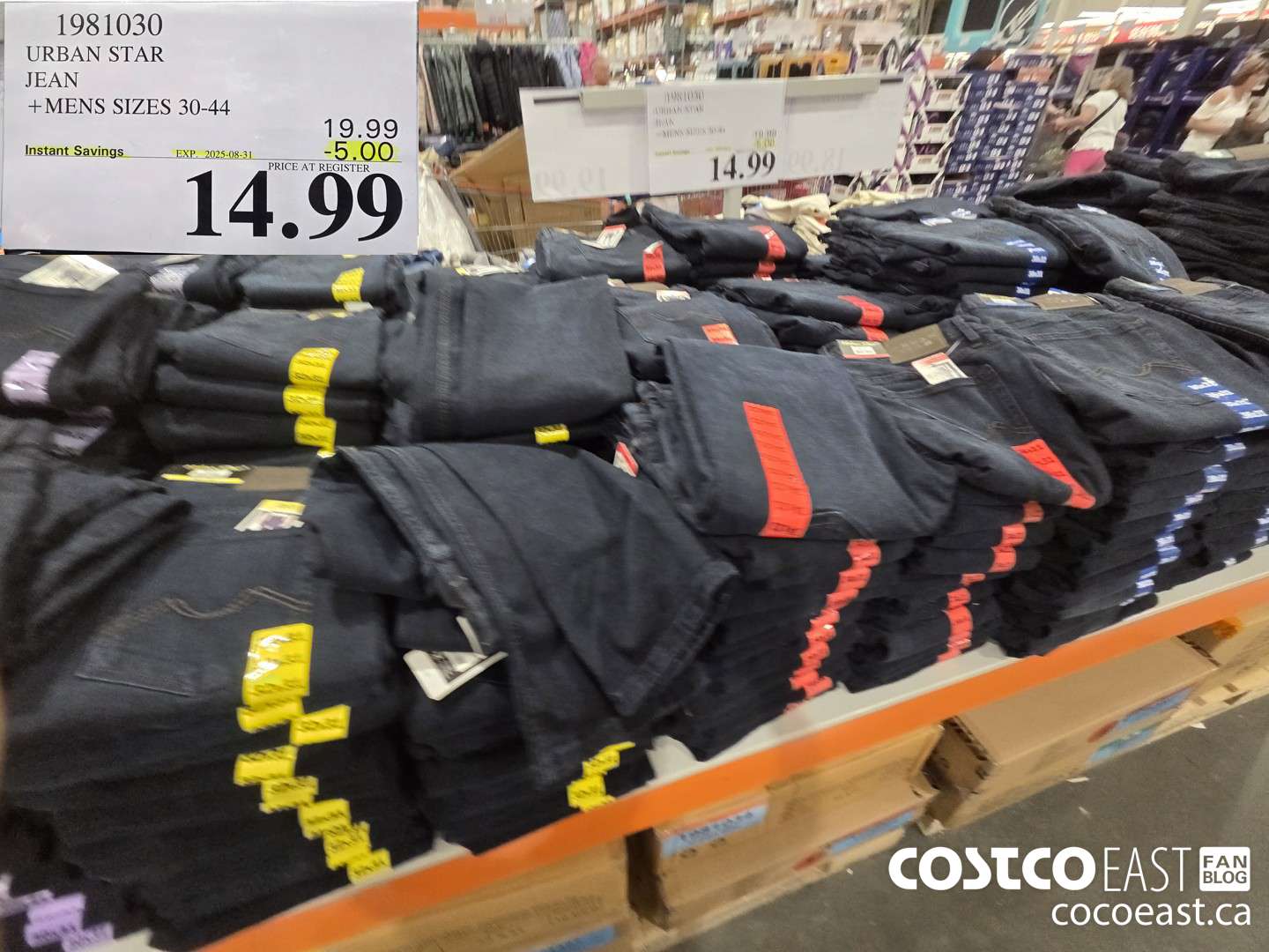 1981030 URBAN STAR JEAN +MENS SIZES 30-44 ($5.00 INSTANT SAVINGS EXPIRES ON 2025-08-31) $14.99