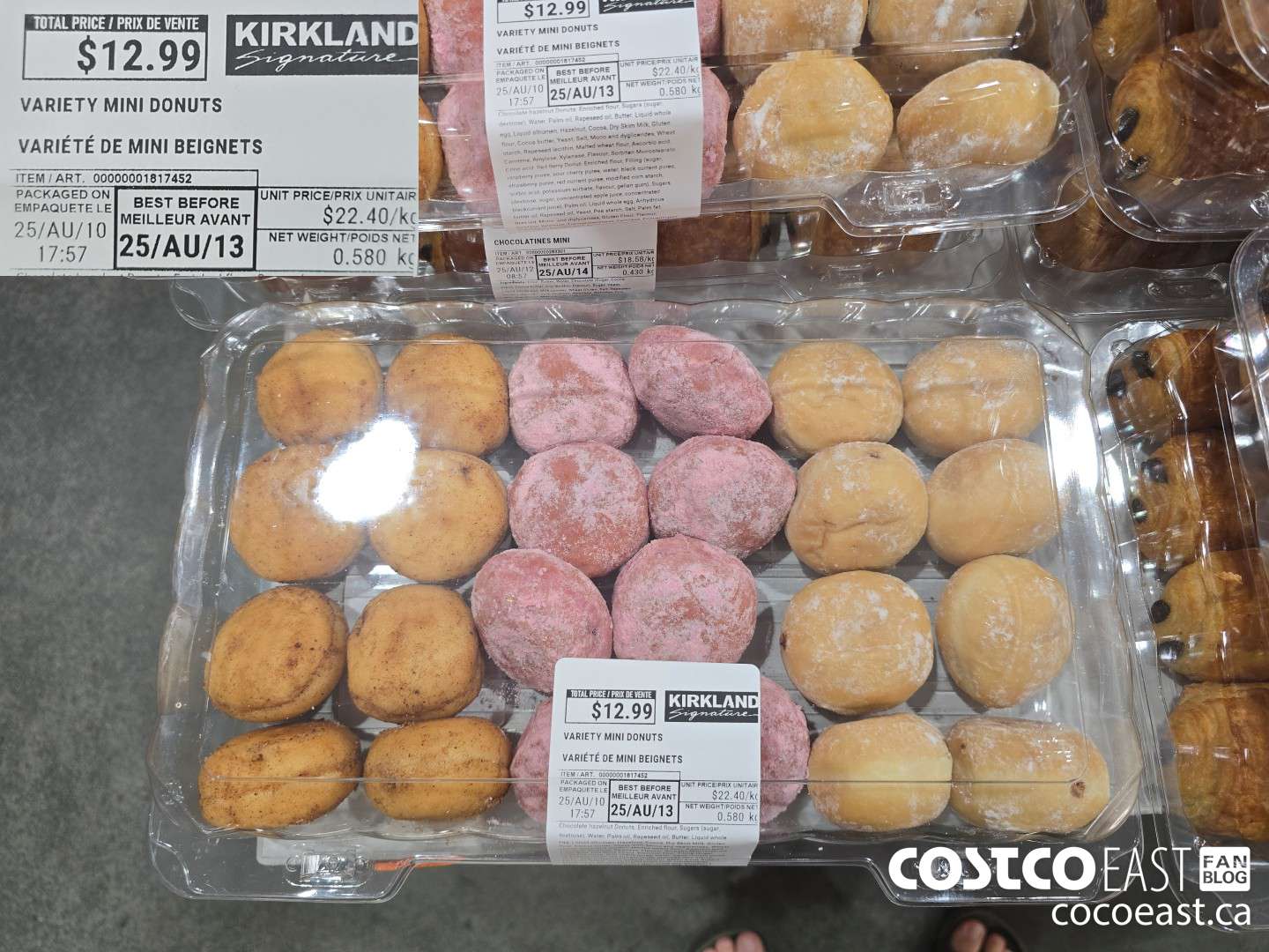 1817452 VARIETY MINI DONUTS $12.99