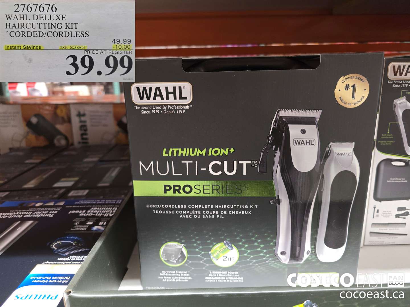 2767676 WAHL DELUXE HAIRCUTTING KIT CORDED/ CORDLESS ($10.00 INSTANT SAVINGS EXPIRES ON 2025-09-07) $39.99