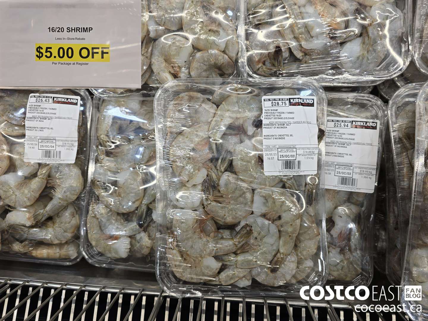 27387 16/20 SHRIMP ($5.00 INSTANT SAVINGS)