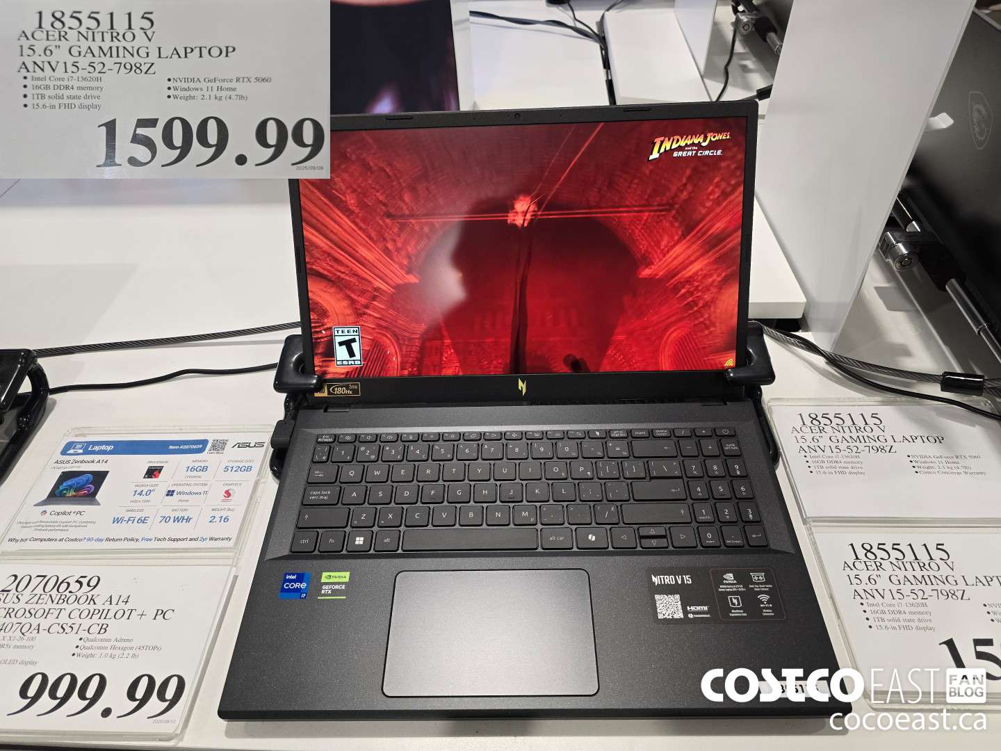 1855115 ACER NITRO V 15.6