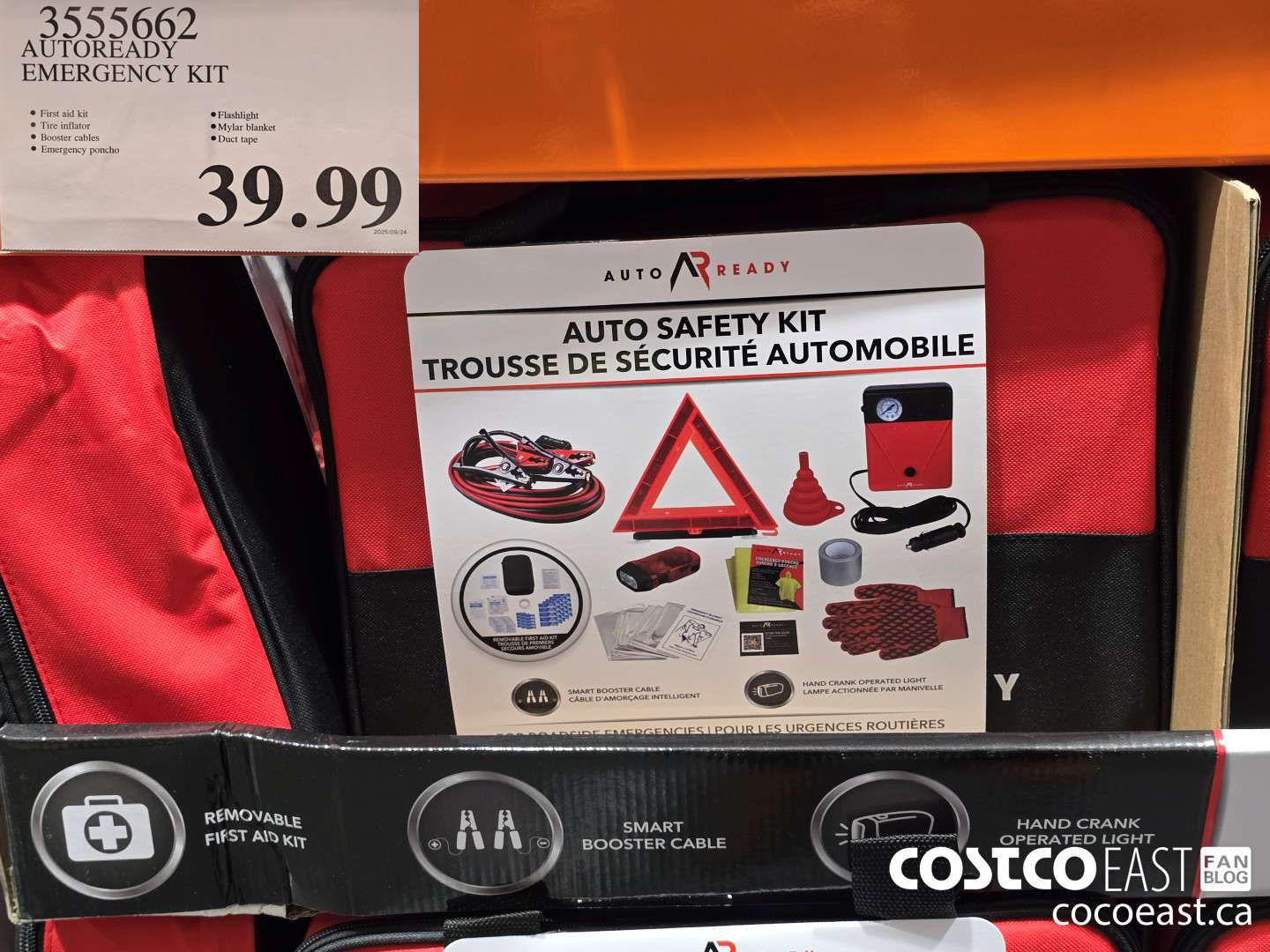 3555662 AUTOREADY EMERGENCY KIT $39.99